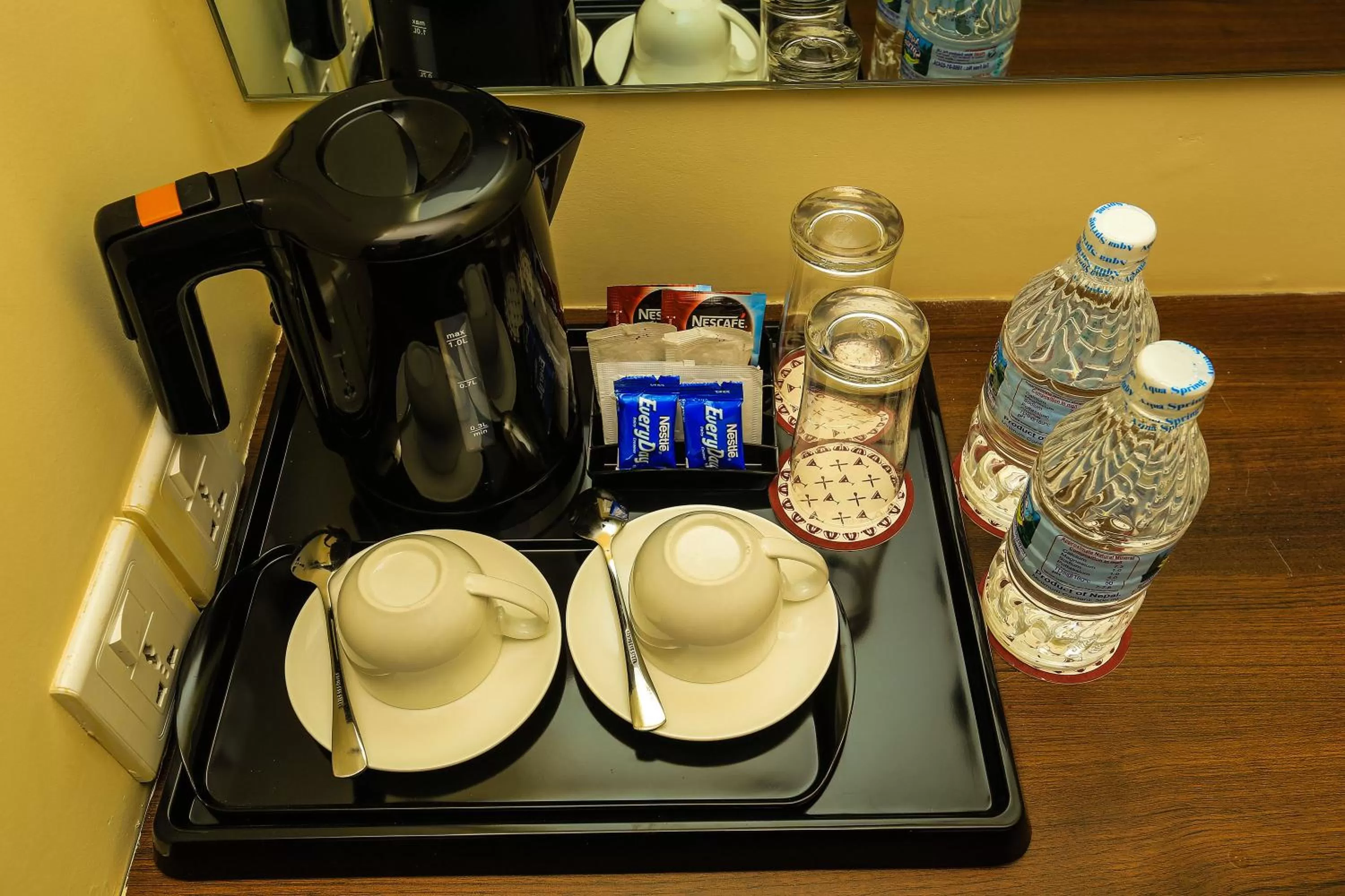 Coffee/tea facilities in Hotel Jay Suites