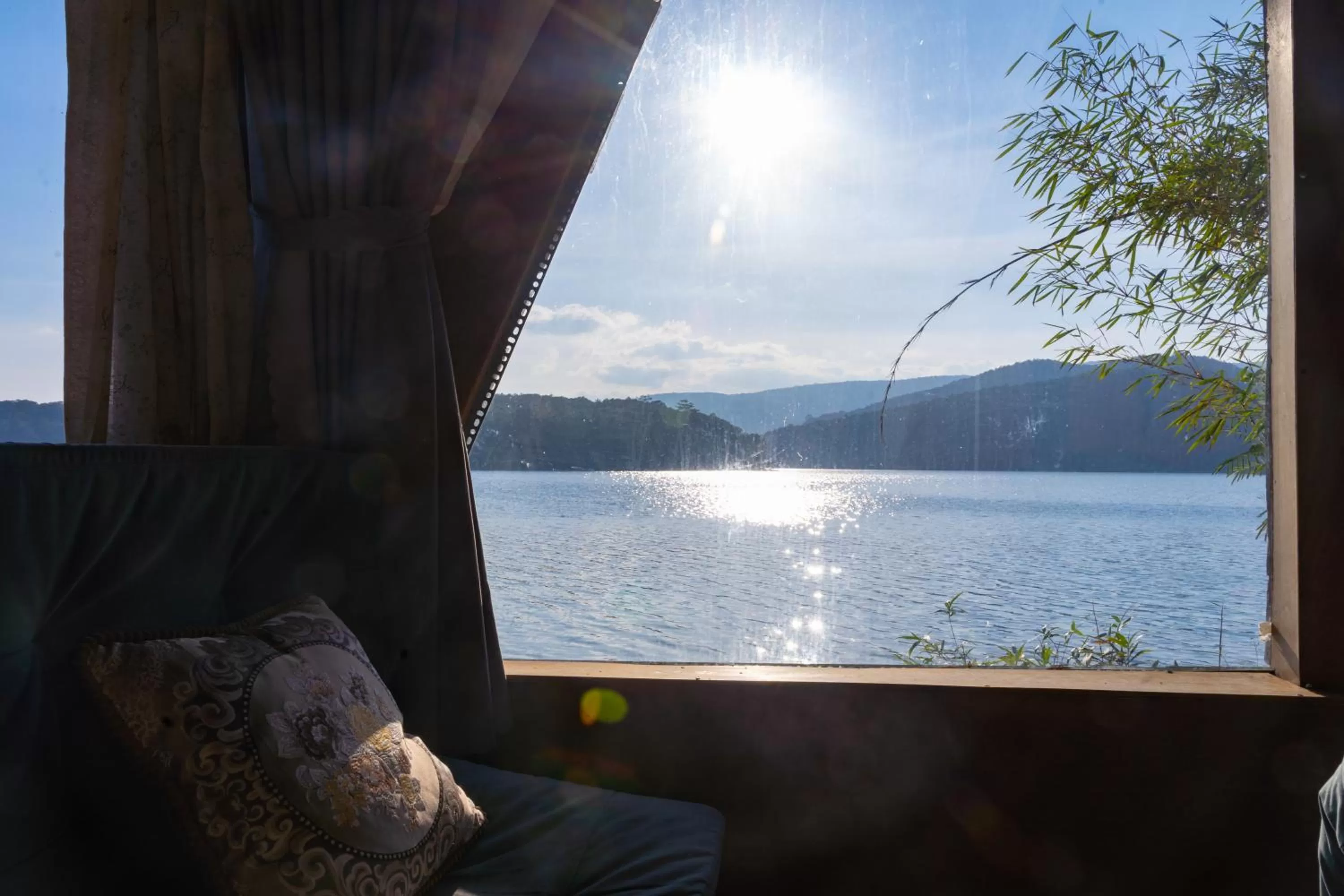 Lake view in The Lake House Dalat