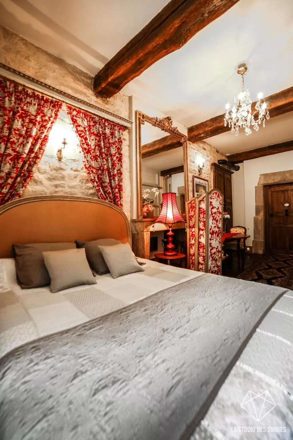 Bed in Chambre d'hôtes Le Petit Tertre