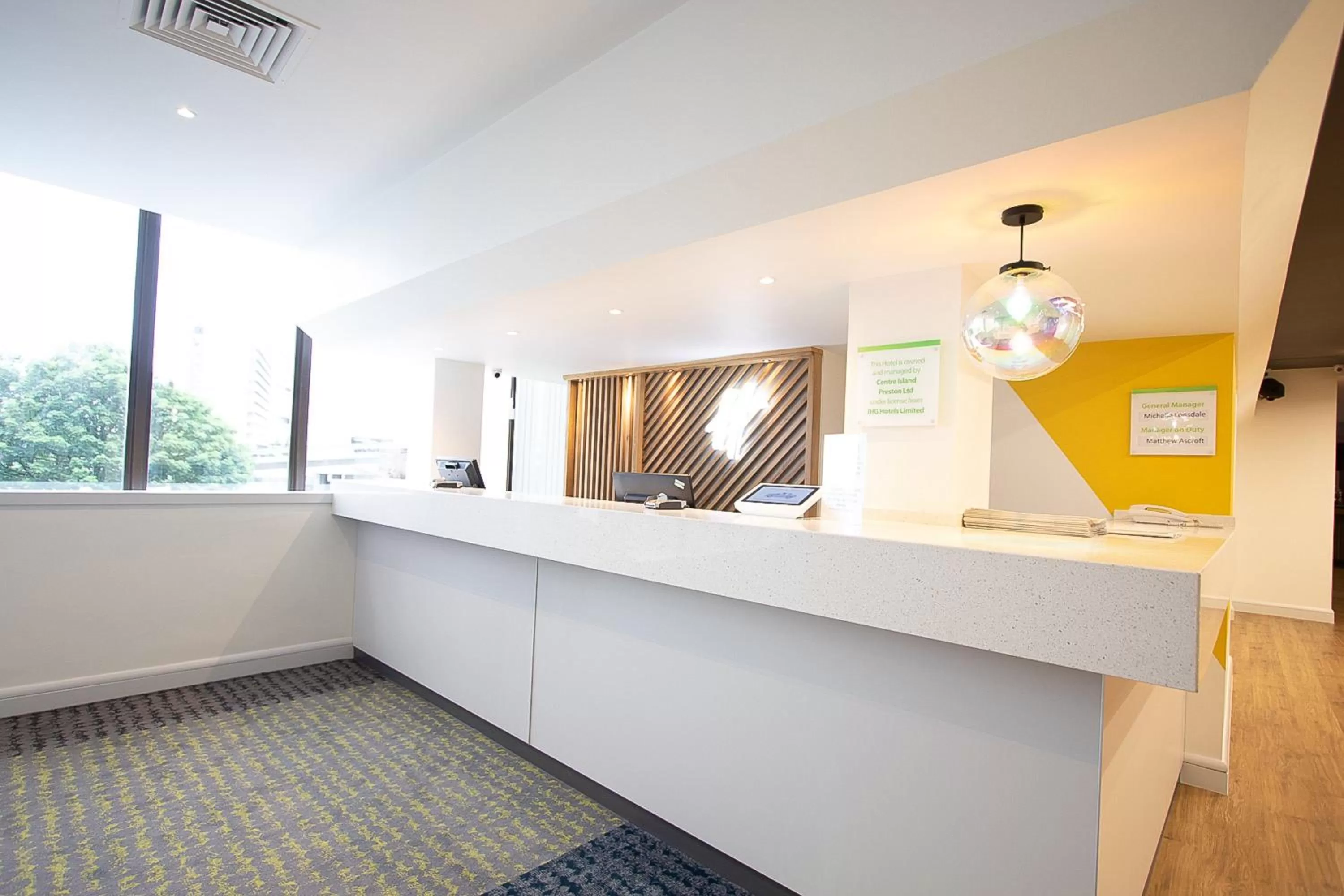 Property building in Holiday Inn Preston by IHG