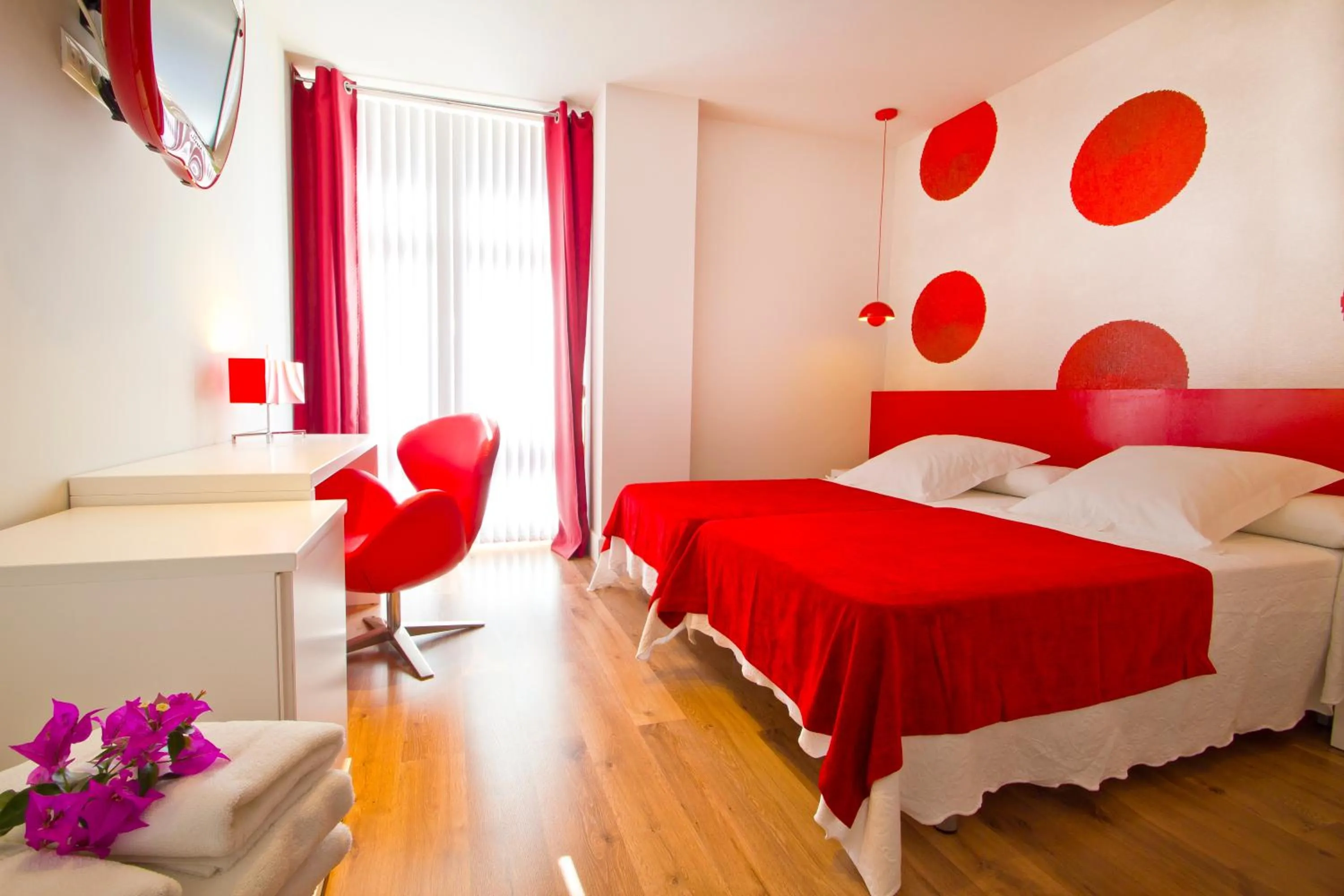 Bed in Villa Arce Hotel