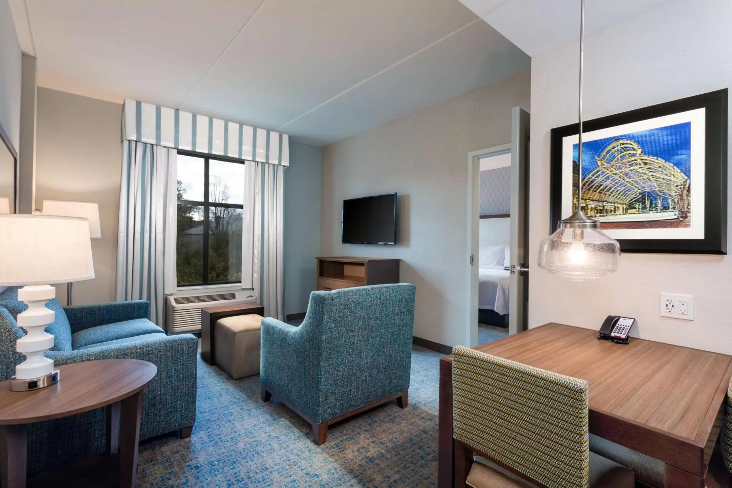 Bedroom, Seating Area in Homewood Suites By Hilton Reston, VA