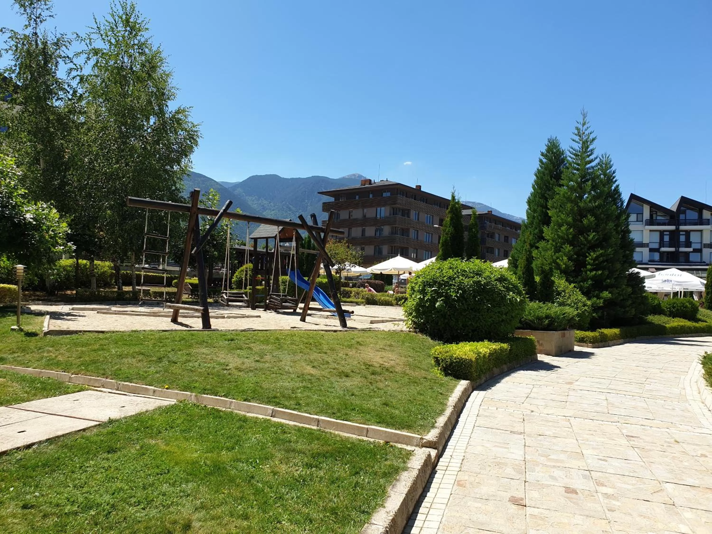Garden in Private Studio in Aspen Golf and Ski Resort