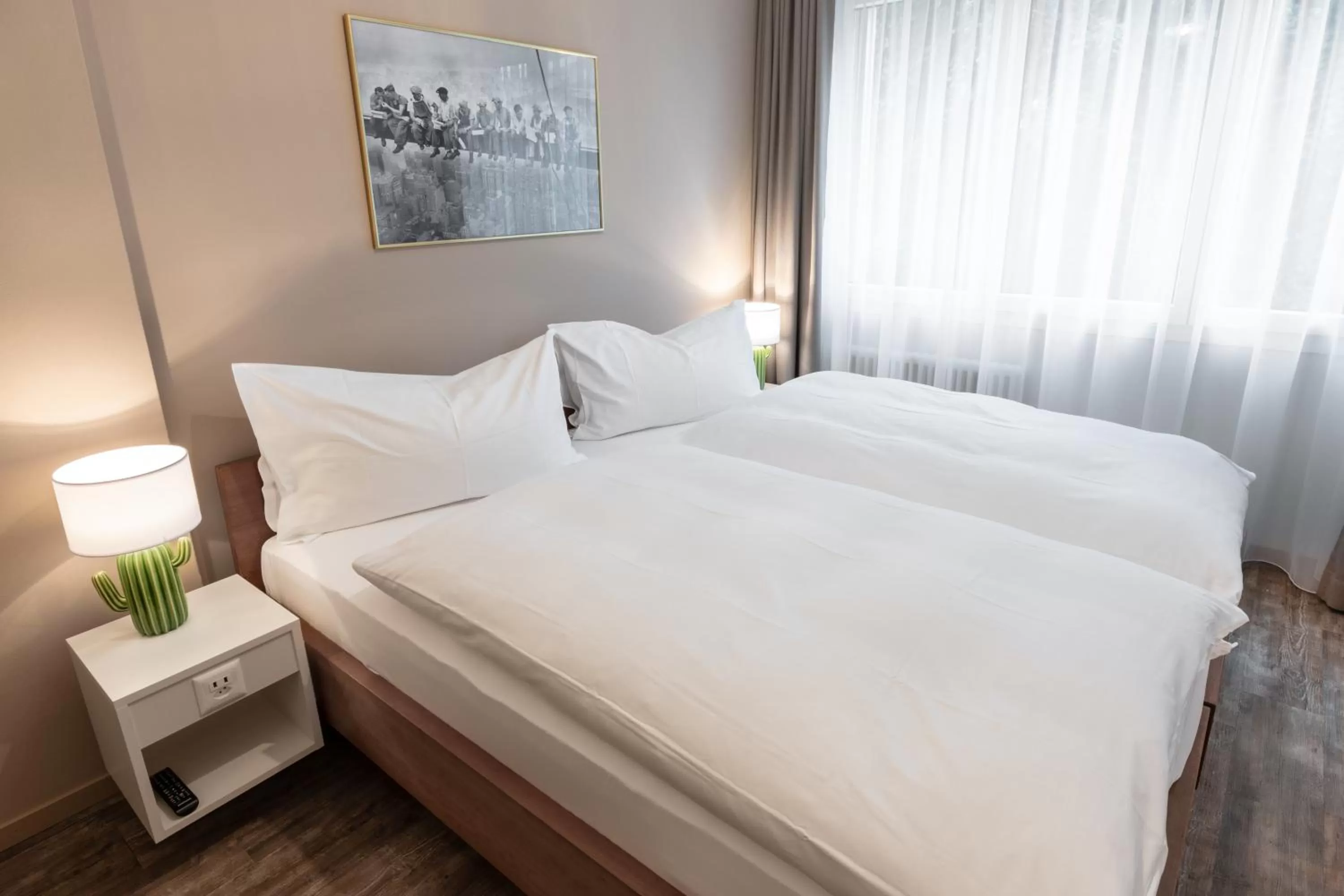 Bed in Hotel Birsighof Basel City Center