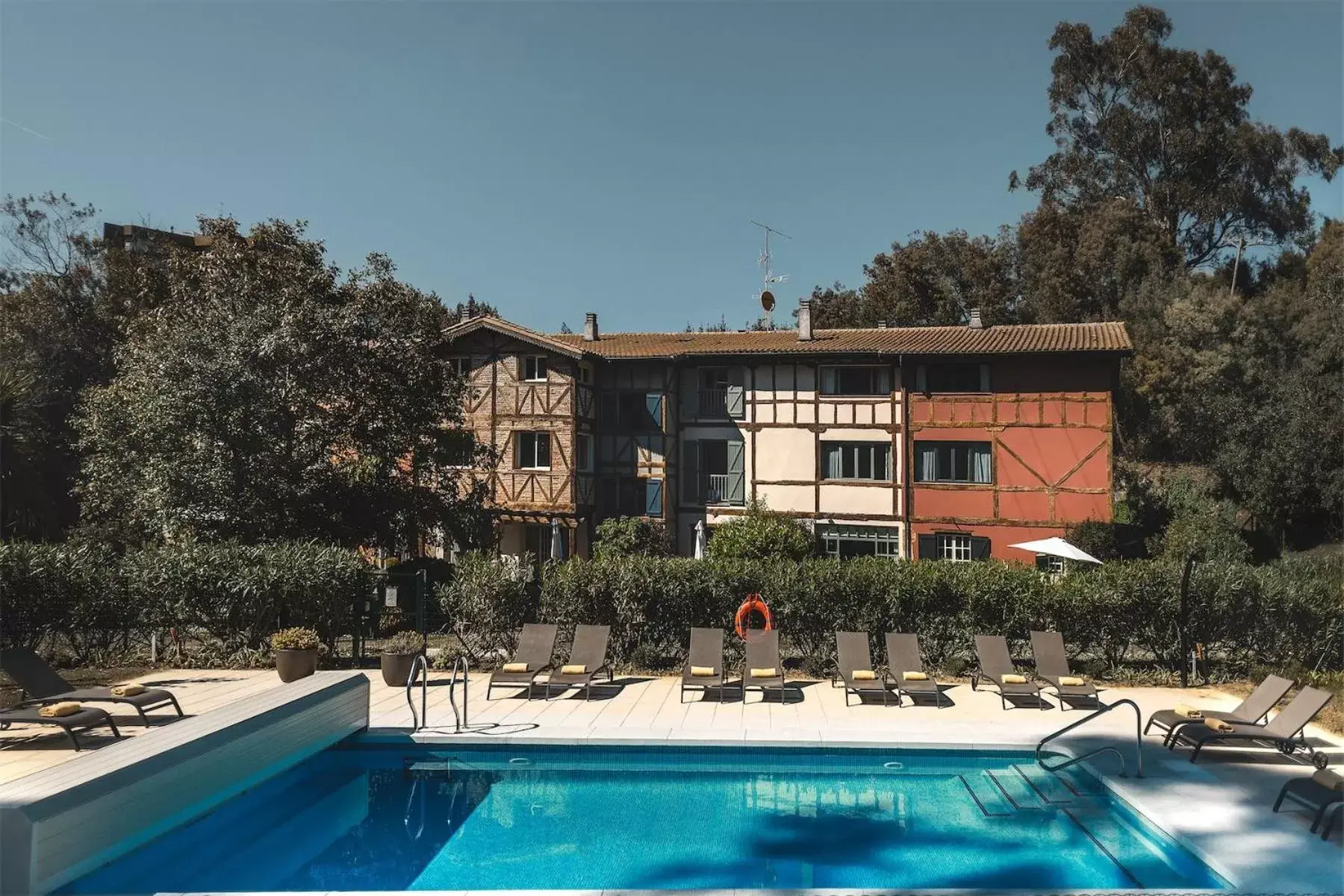 Property building, Swimming Pool in Hotel Zubieta