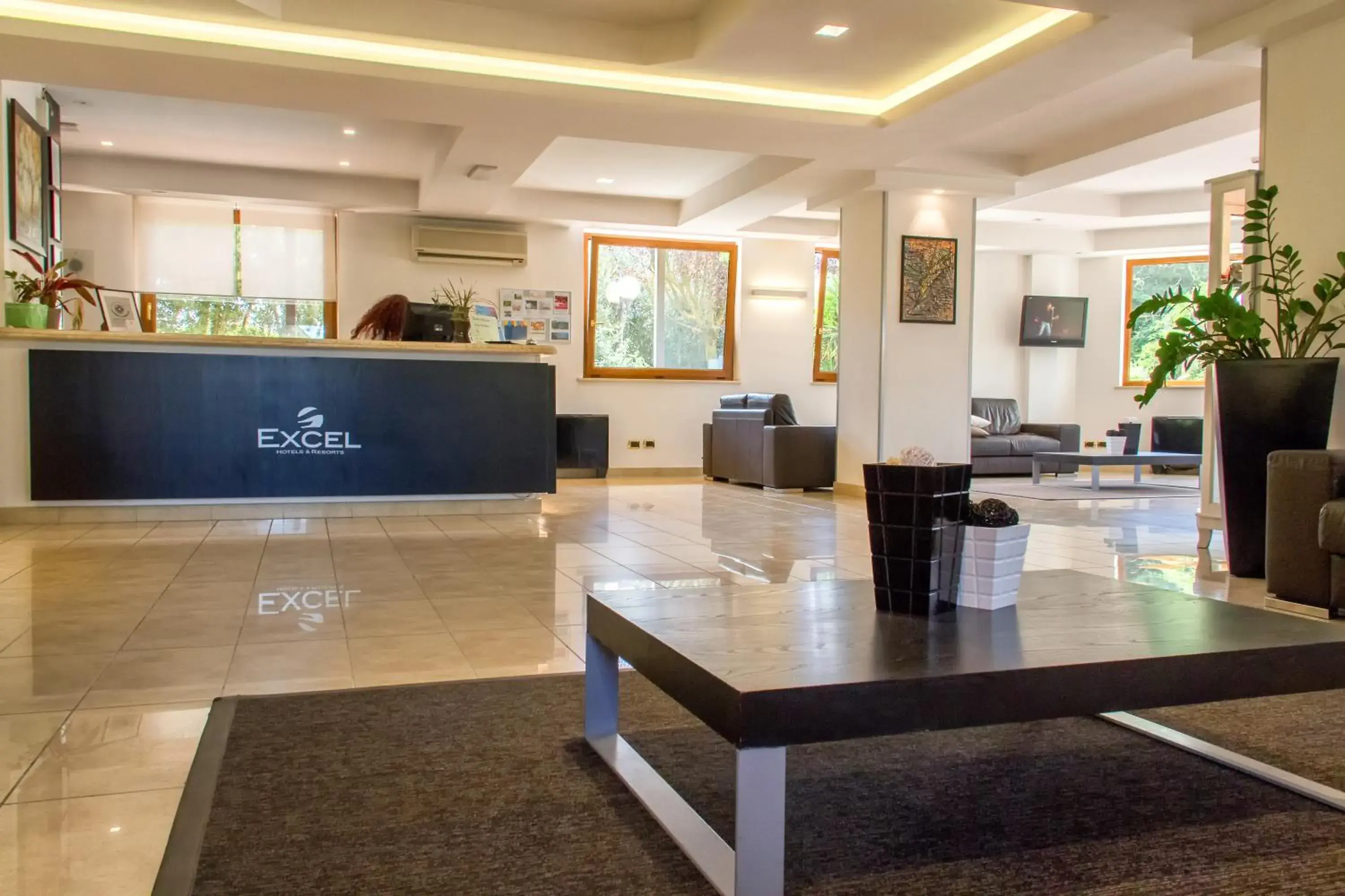 Lobby or reception, Lobby/Reception in Hotel Excel Roma Ciampino
