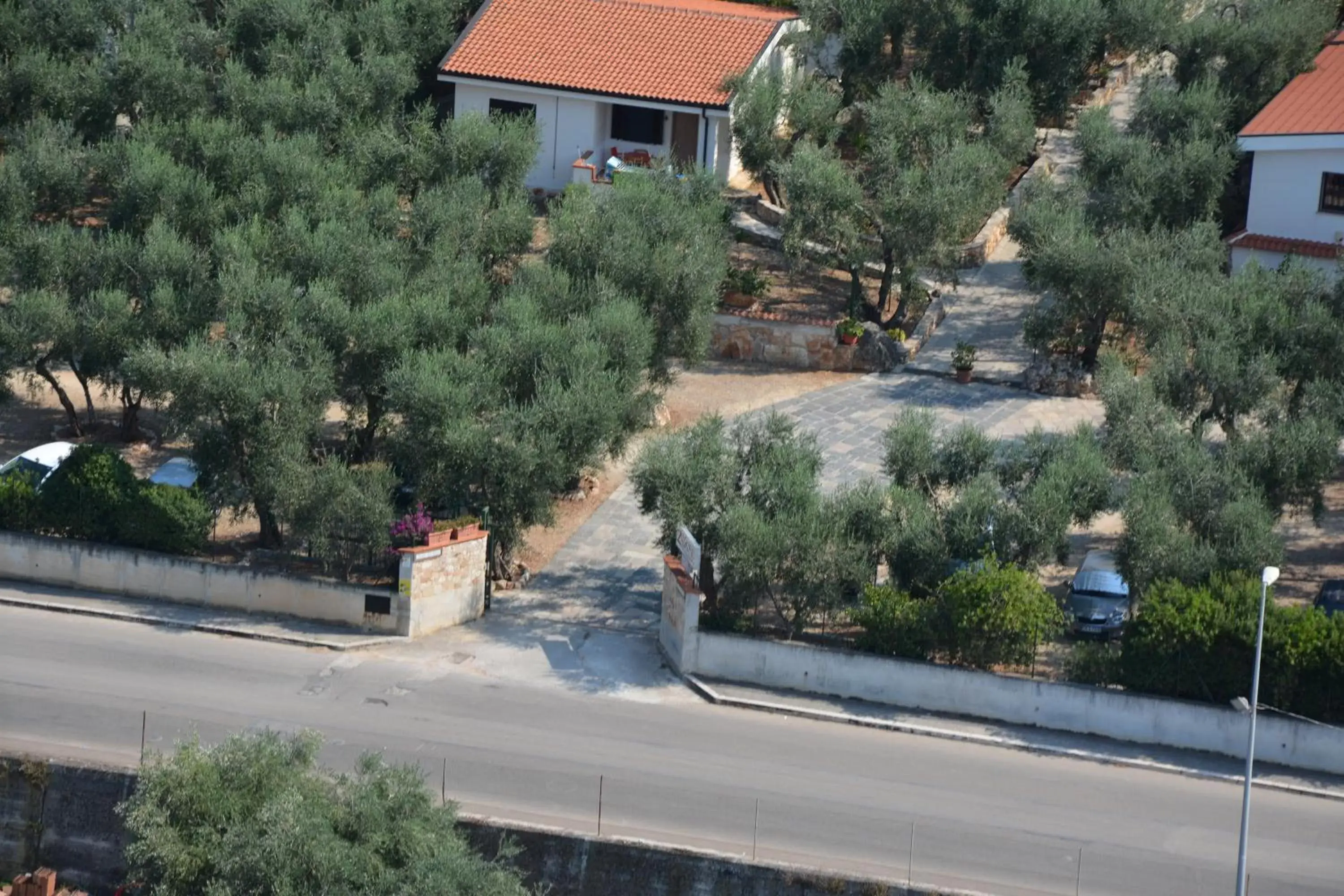 Facade/entrance in Zagare Residence