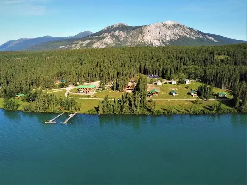 Bird's-eye View in Southern Lakes Resort