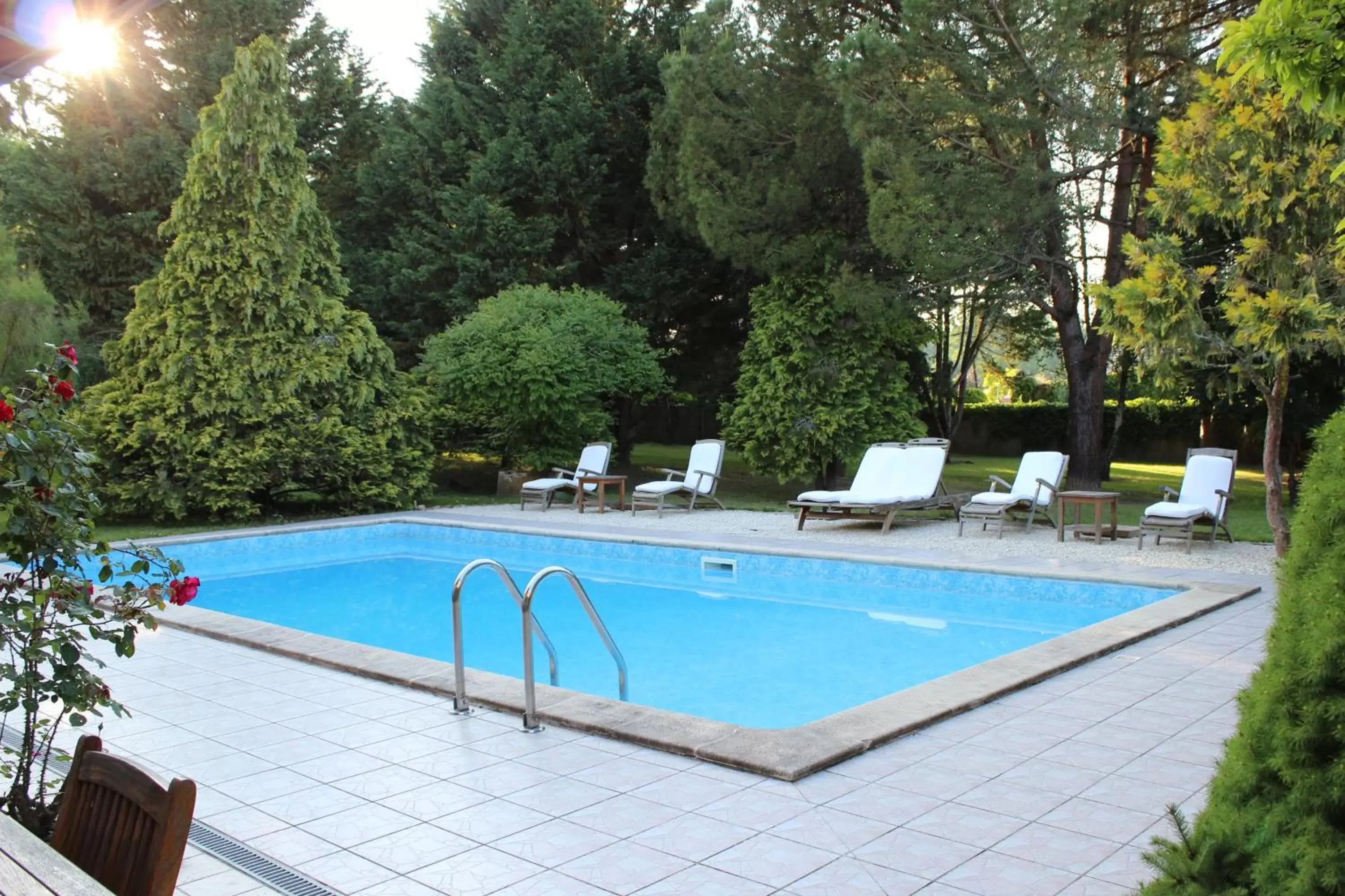 Garden, Swimming Pool in Château la Moune