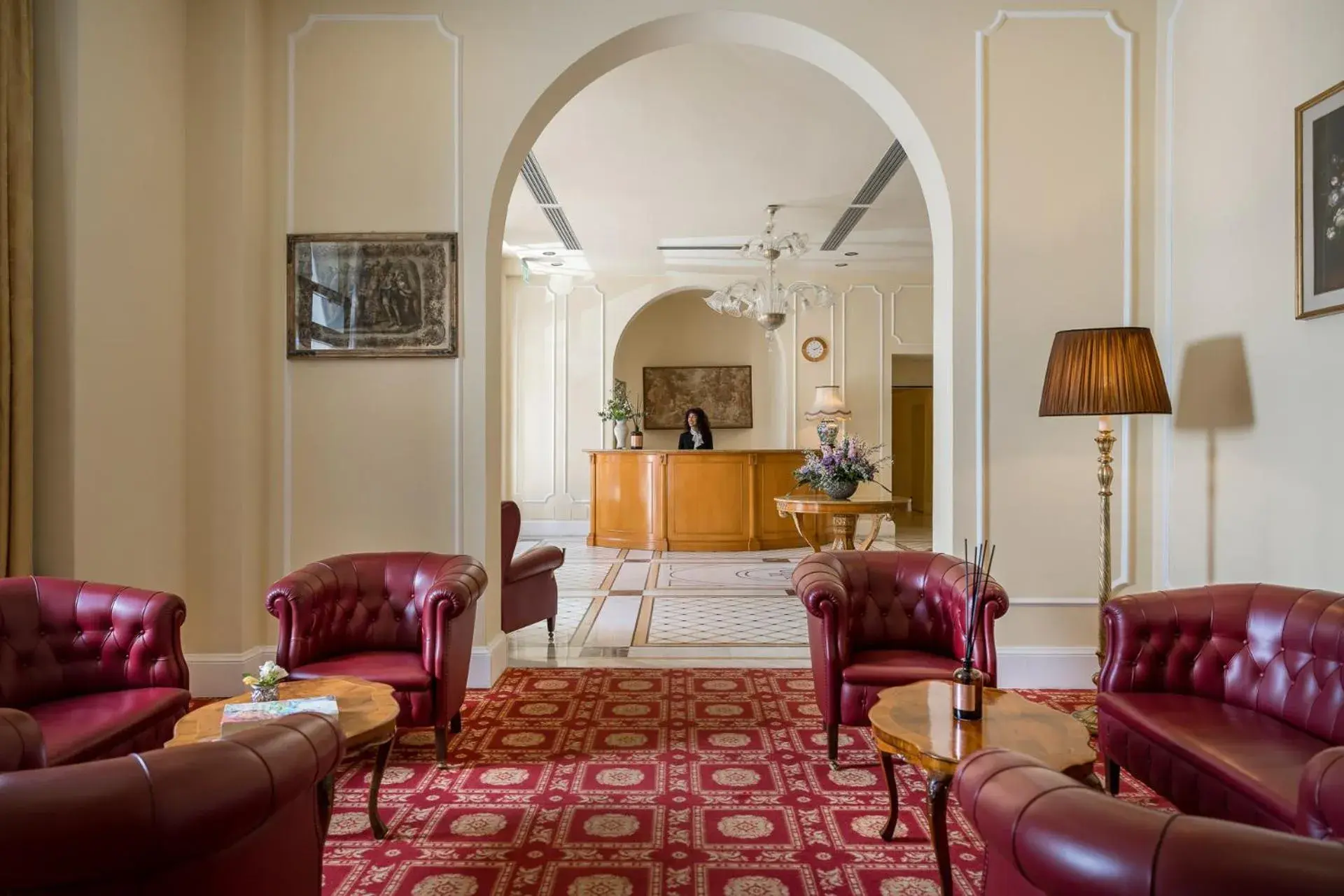 Lobby or reception in Residenza Parco Fellini Lobby or reception in Residenza Parco Fellini