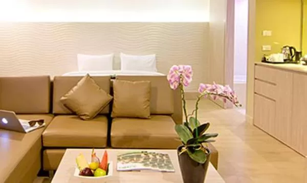 Seating area in The Stay Hotel "SHA Certified"