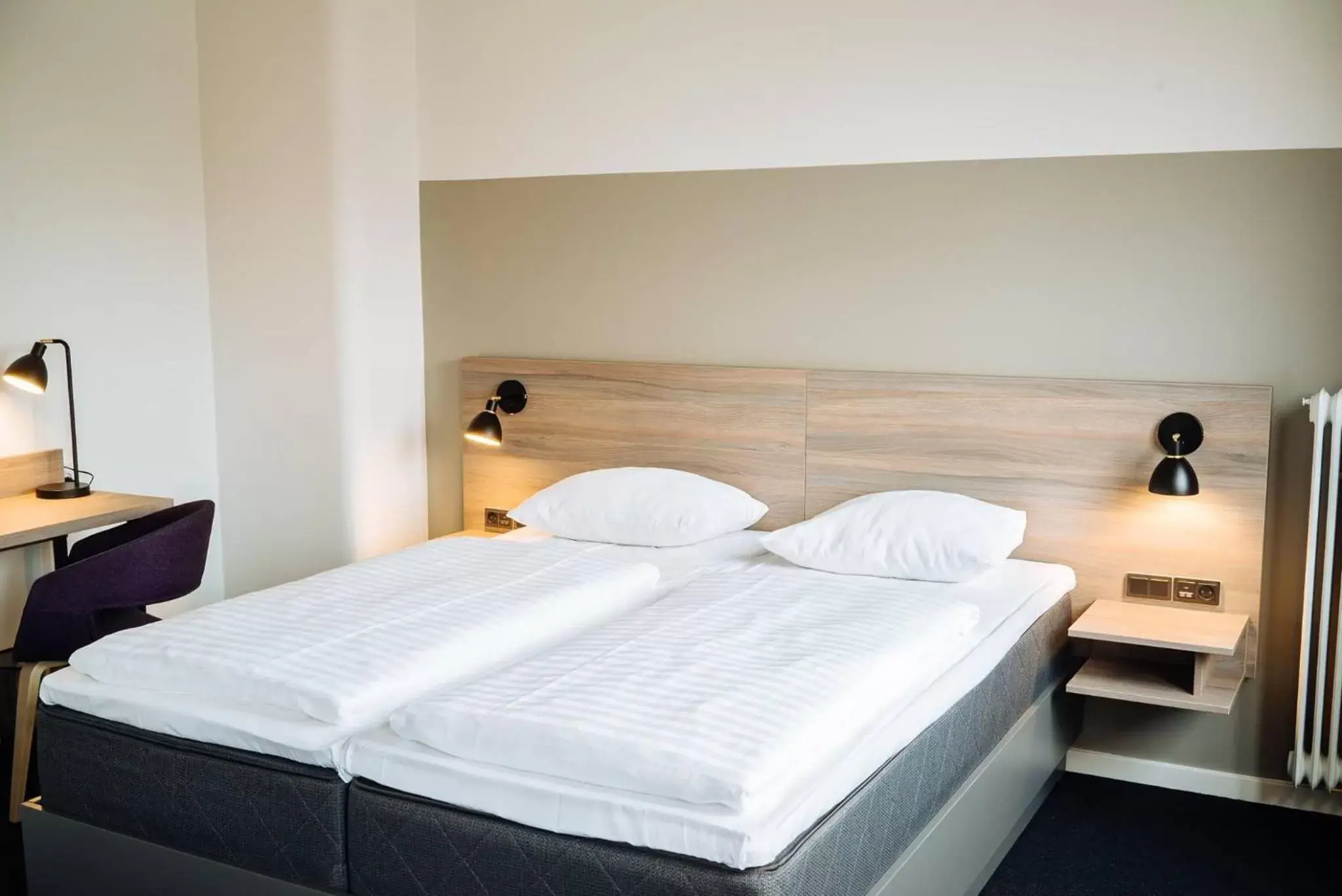 Bed in Copenhagen Go Hotel Bed in Copenhagen Go Hotel