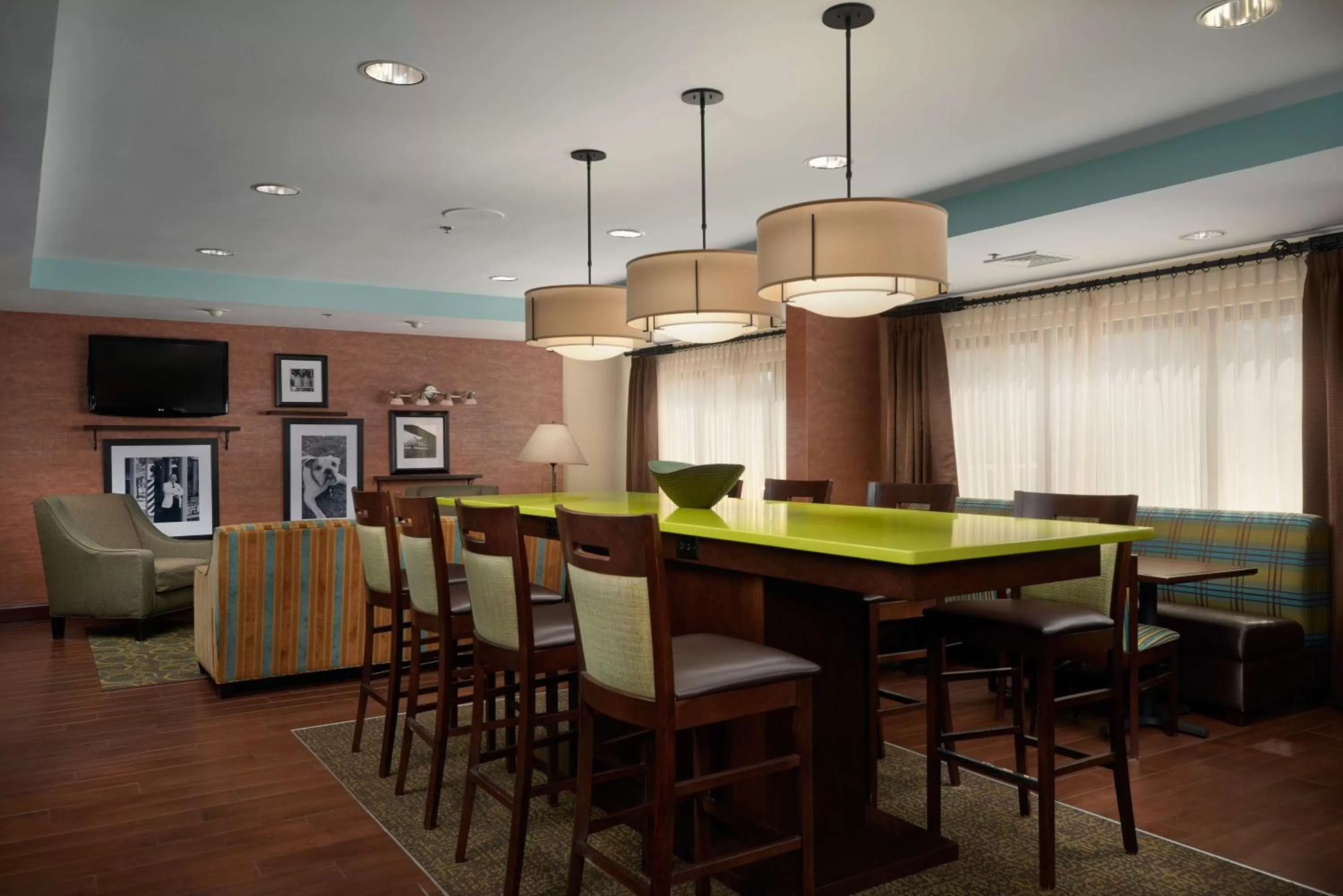 Lobby or reception in Hampton Inn Goldsboro