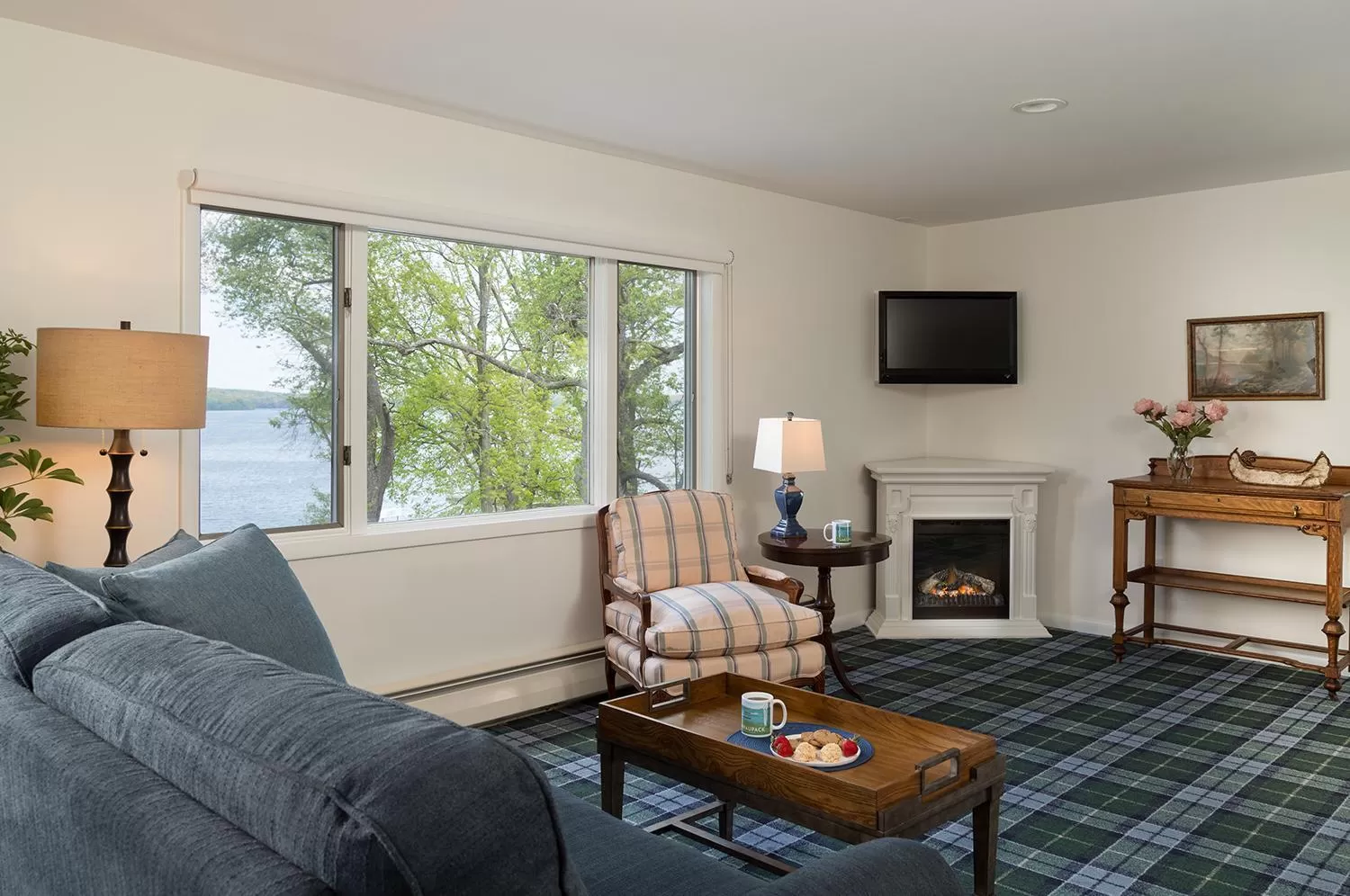 Living room, Seating Area in Silver Birches Resort