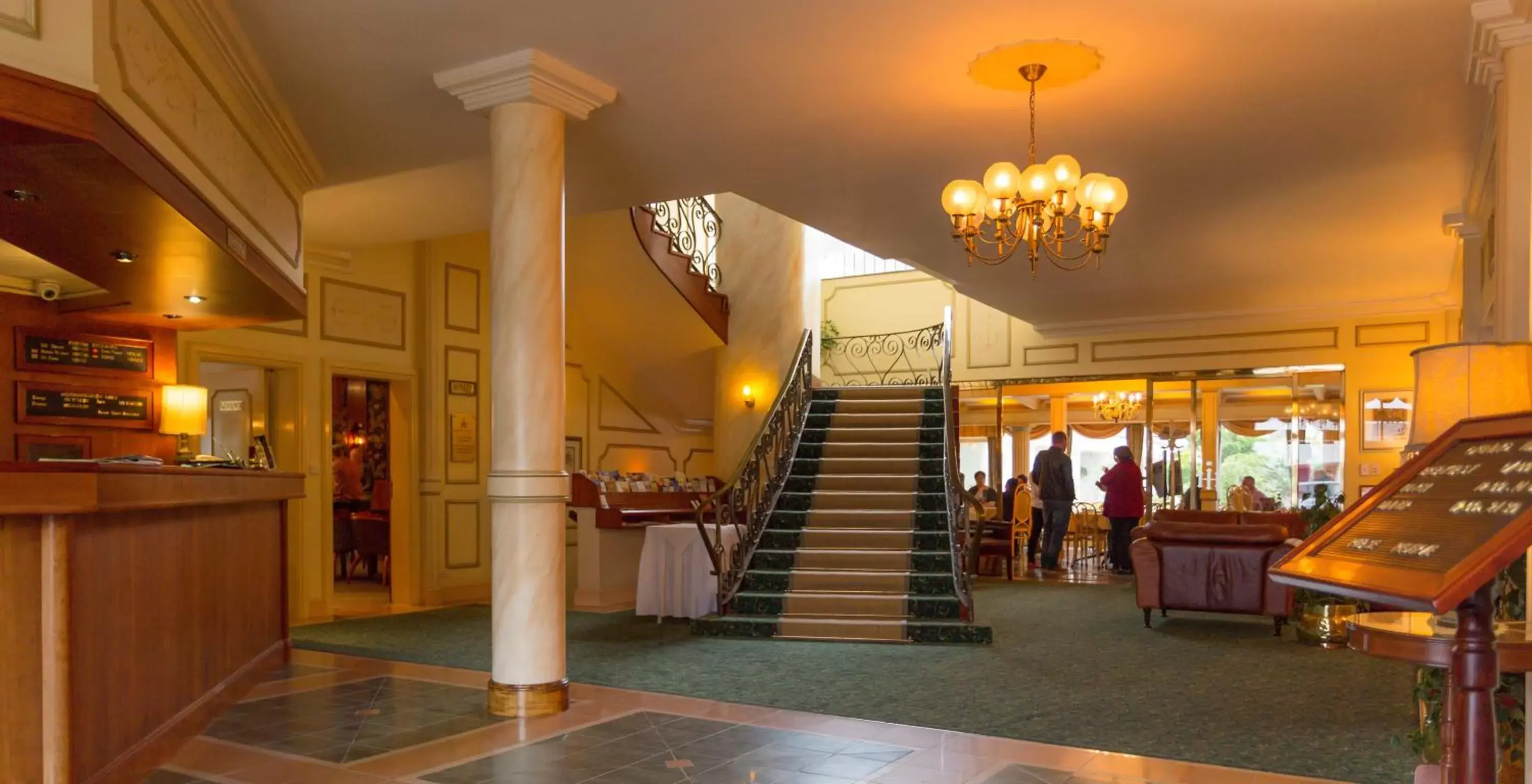 Lobby or reception in Hansa Hotel Swakopmund