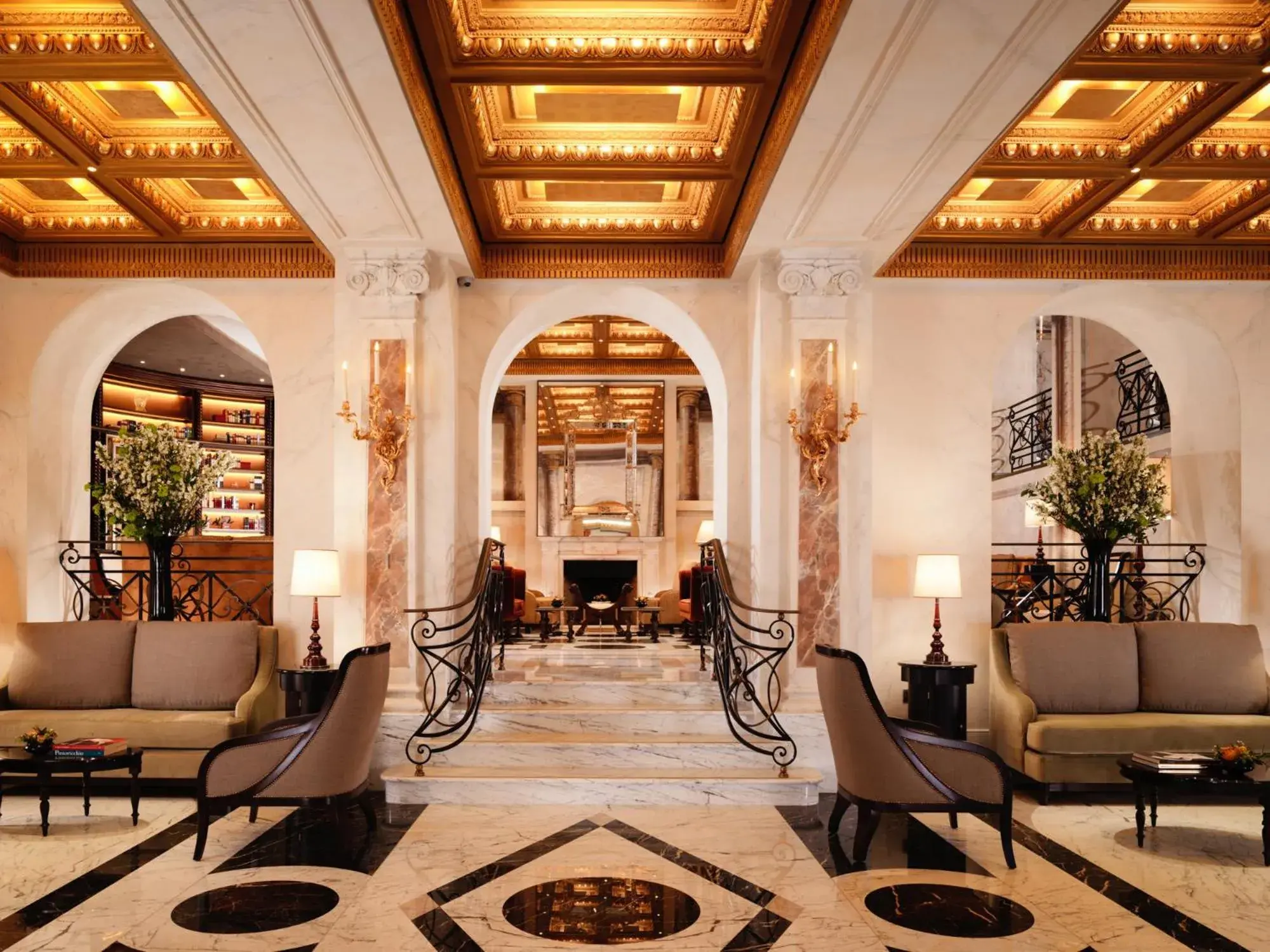 Lobby or reception, Restaurant/Places to Eat in Hotel Eden - Dorchester Collection
