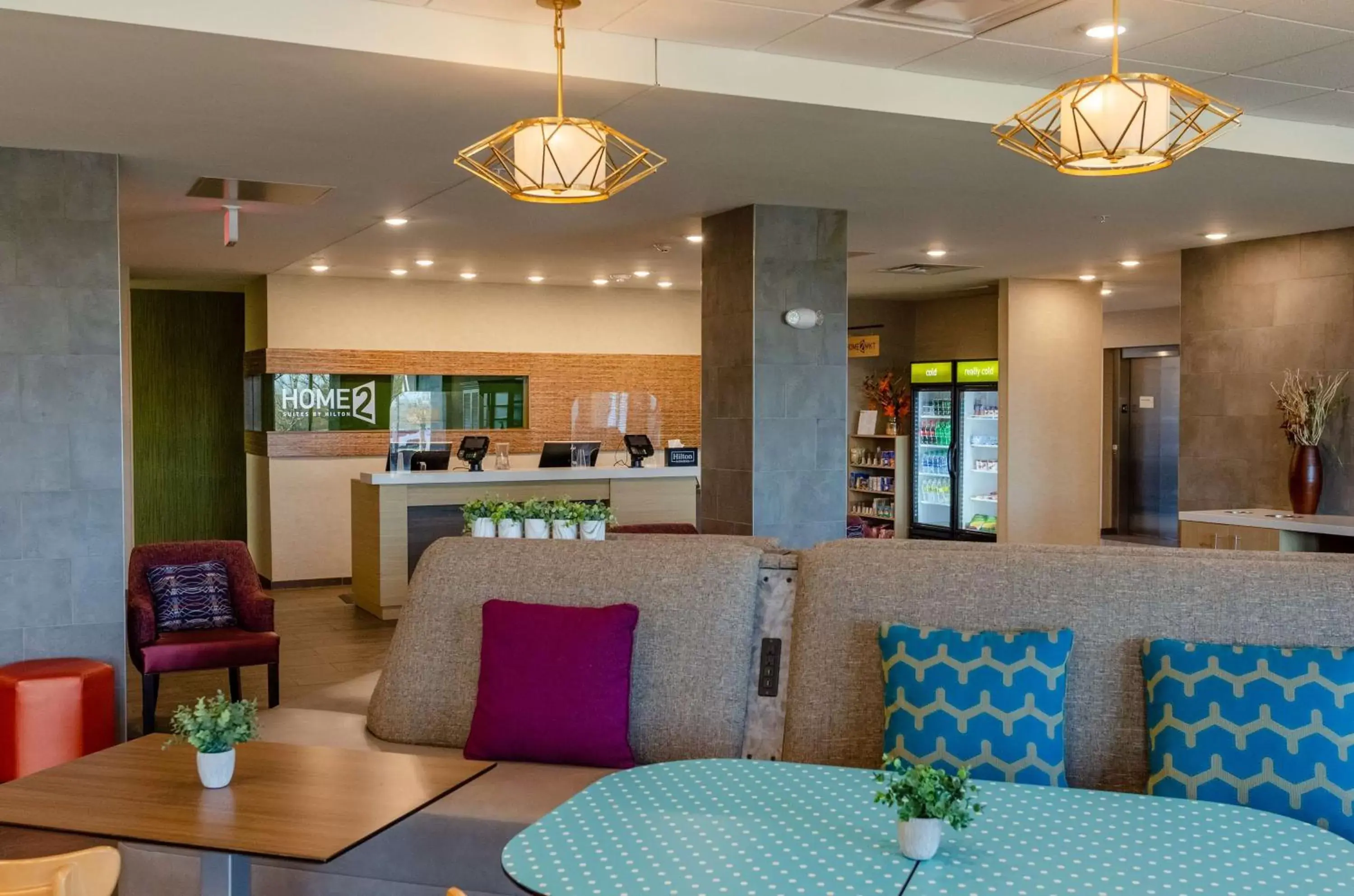 Lobby or reception in Home2 Suites By Hilton Atlanta Camp Creek Parkway, Ga