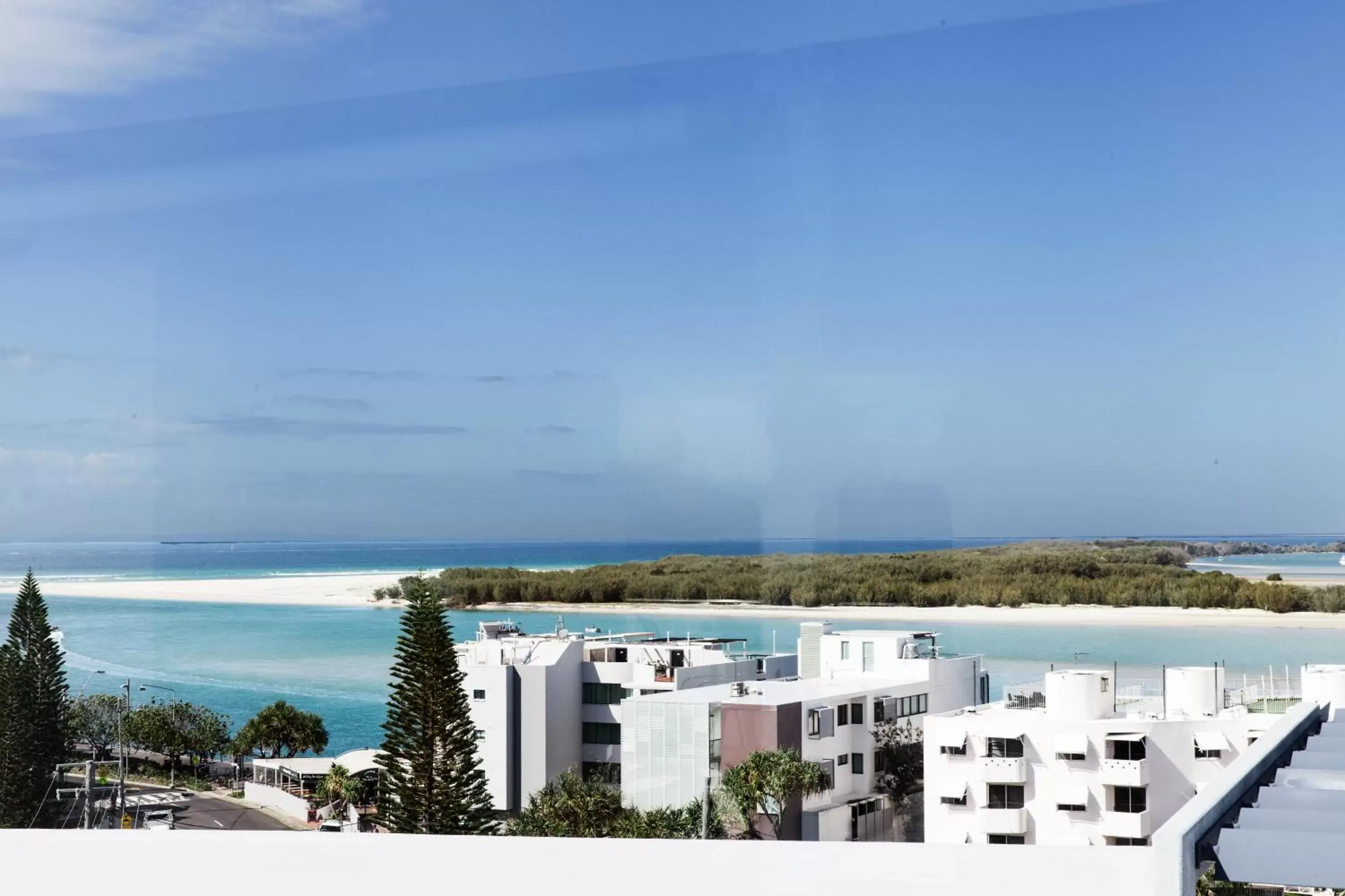 Beach in Ocean Views Resort Caloundra