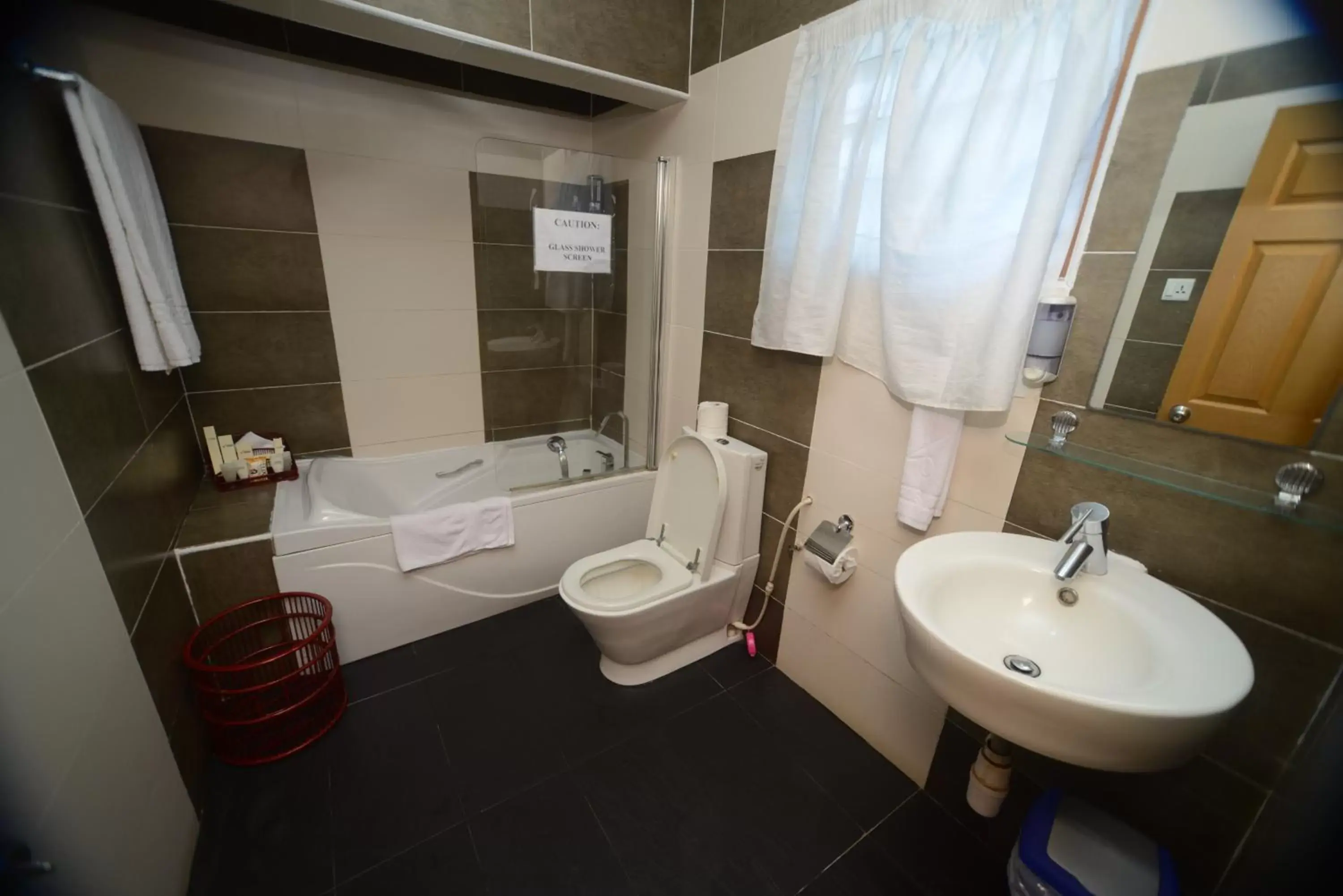 Bathroom in Airside Hotel