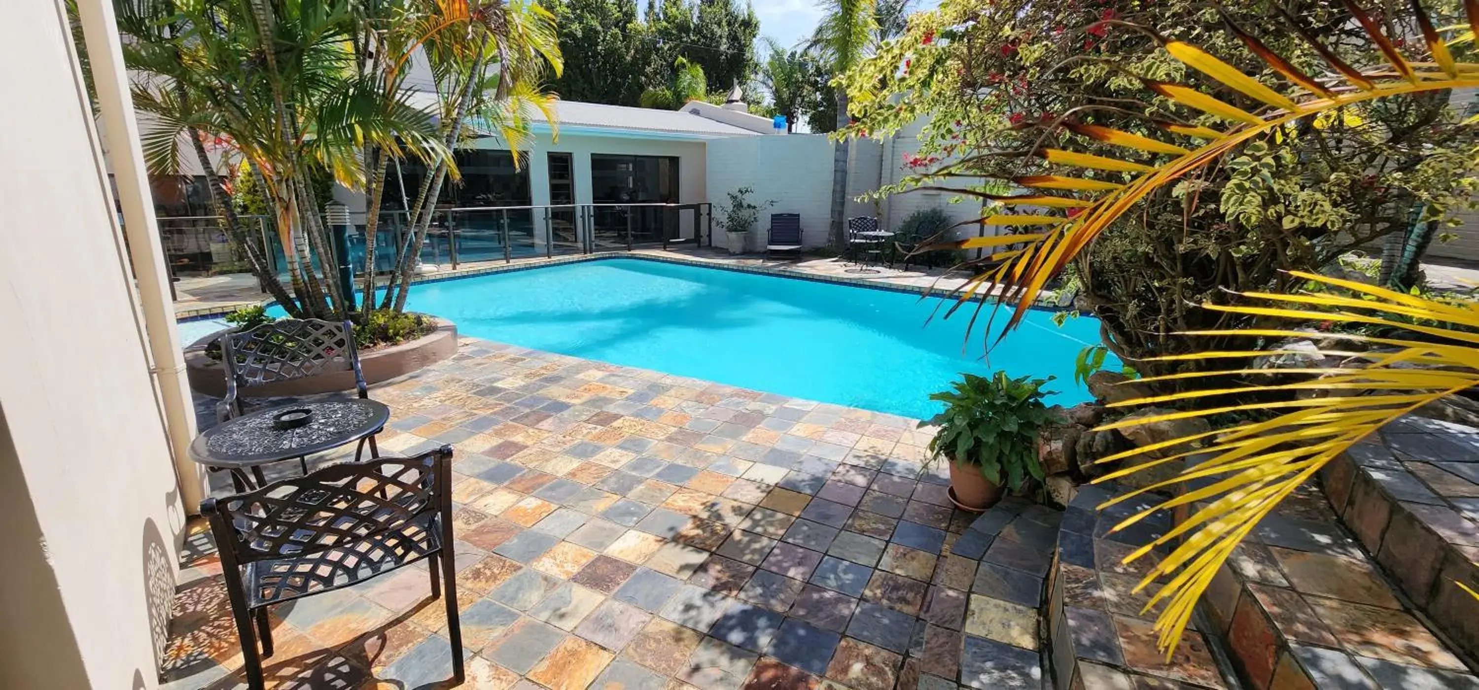 Swimming Pool in See More Guest House