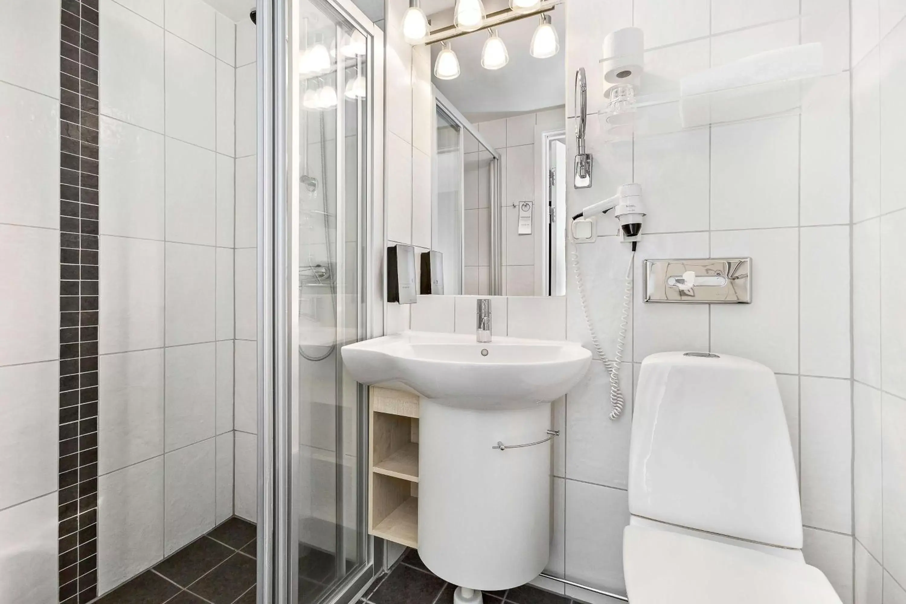 Bathroom in Best Western Vimmerby Stadshotell