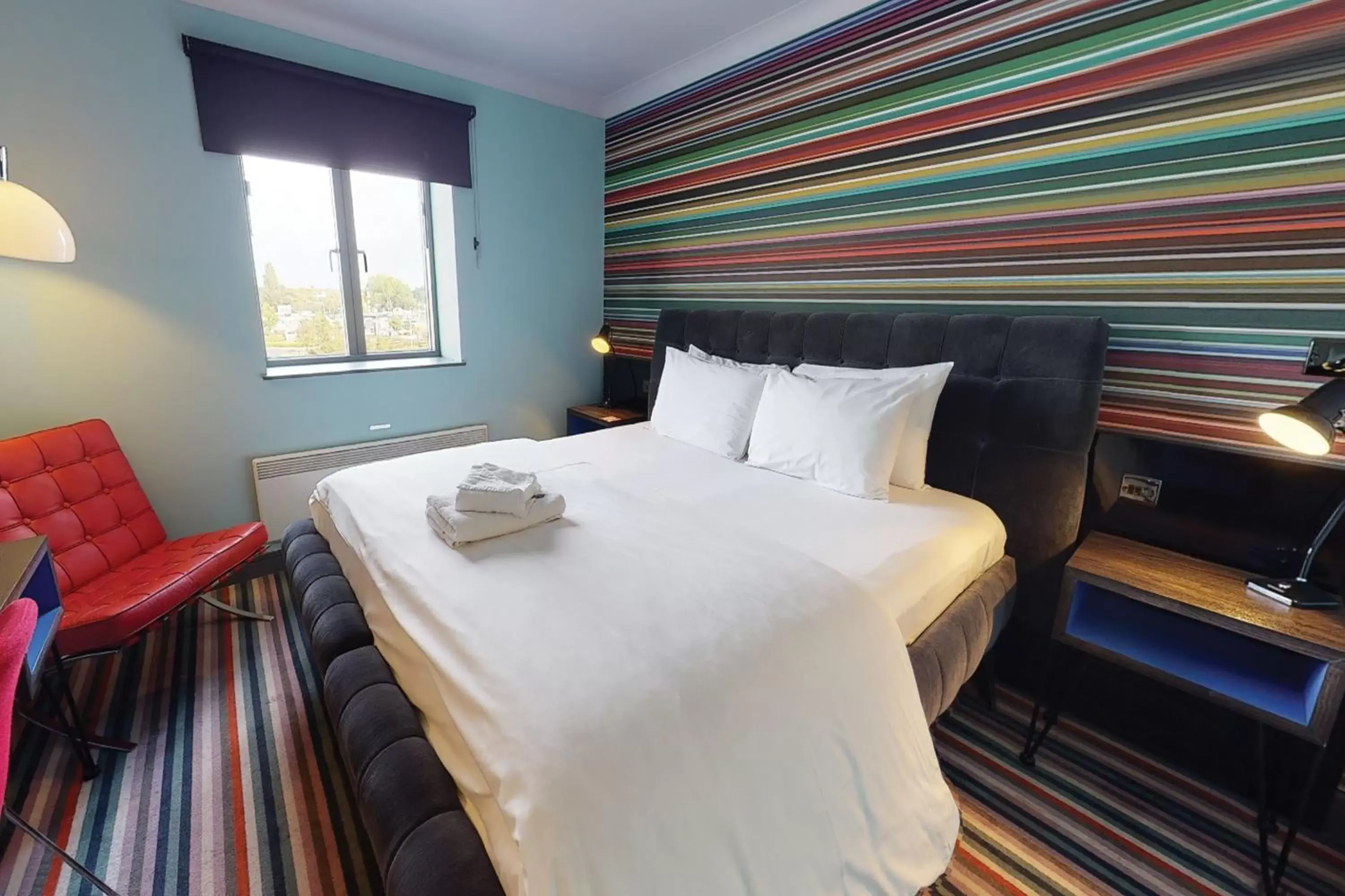 Bedroom, Bed in Village Hotel Birmingham Walsall