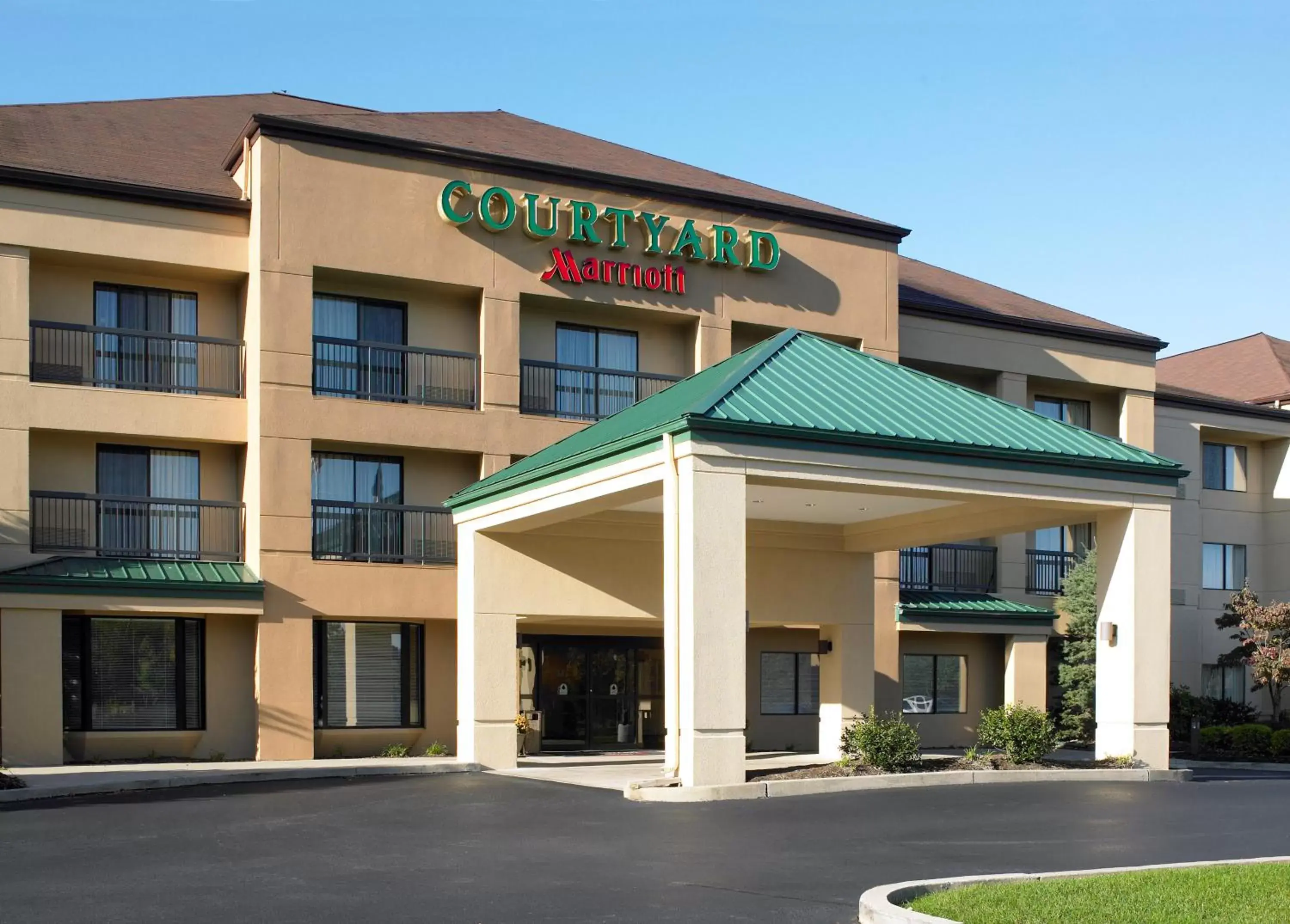 Property Building in Courtyard by Marriott Scranton Montage Mountain