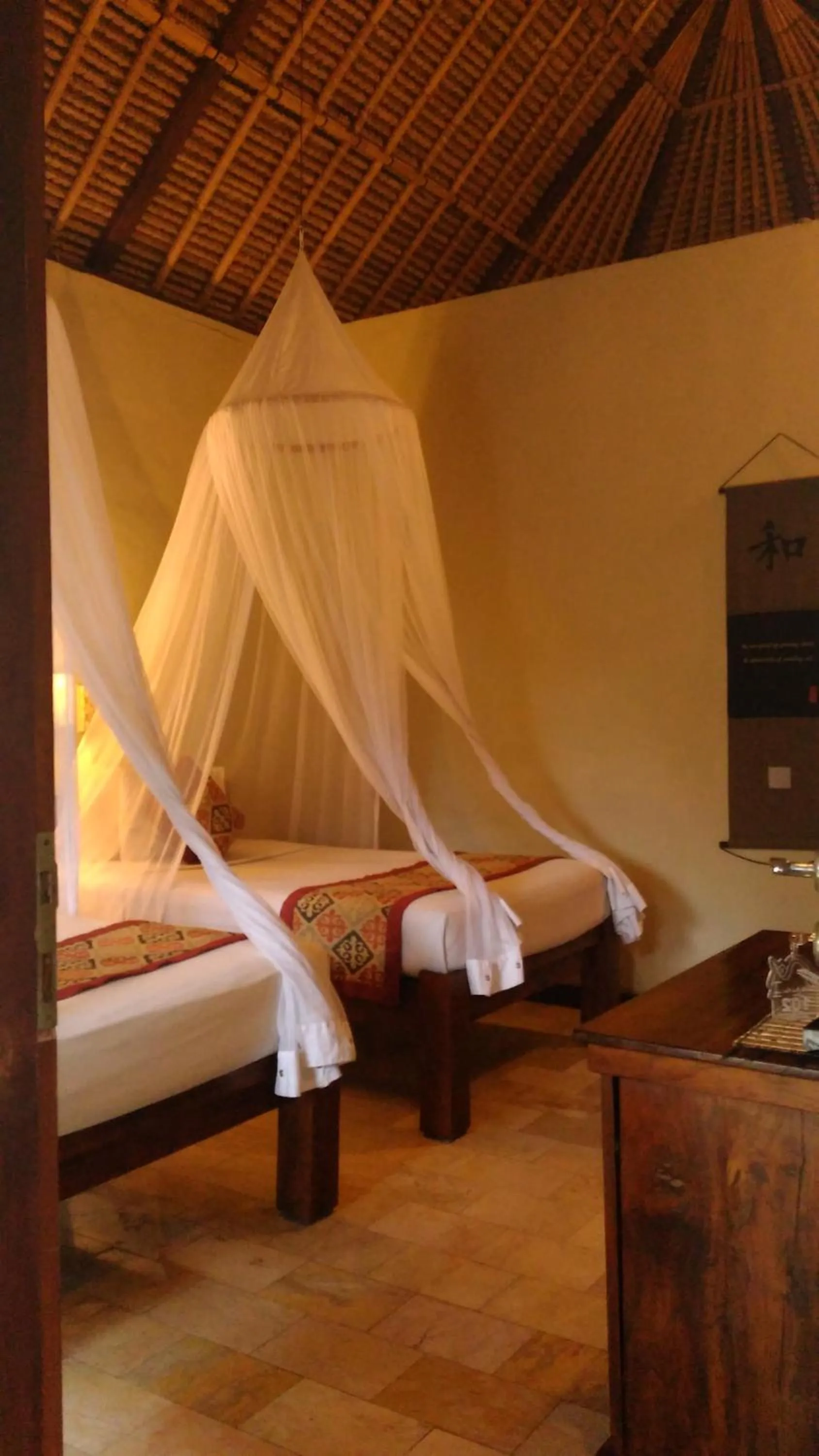 Bed in Villa Puri Ayu