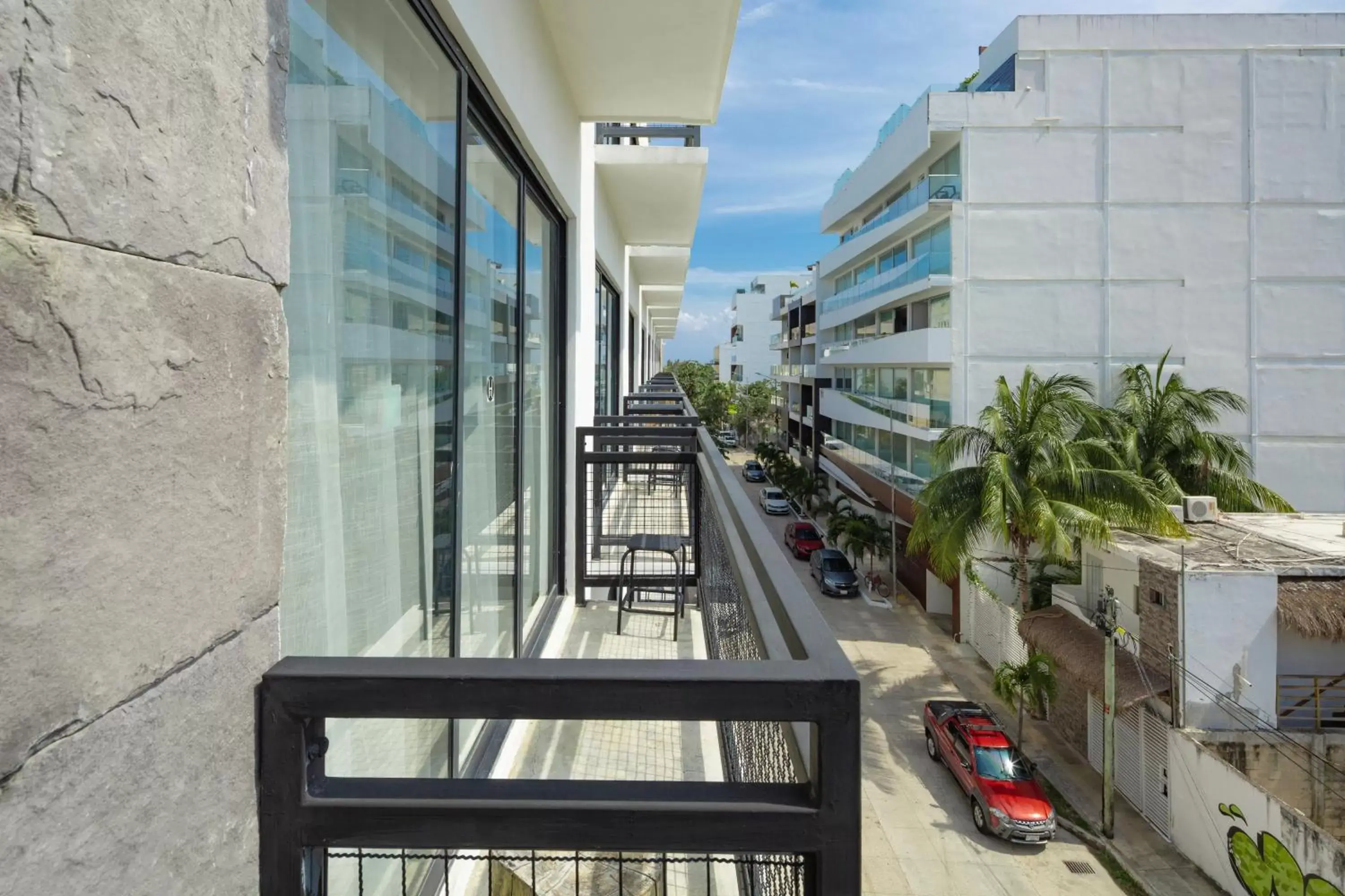 Balcony/Terrace in Hotel 52 Playa del Carmen