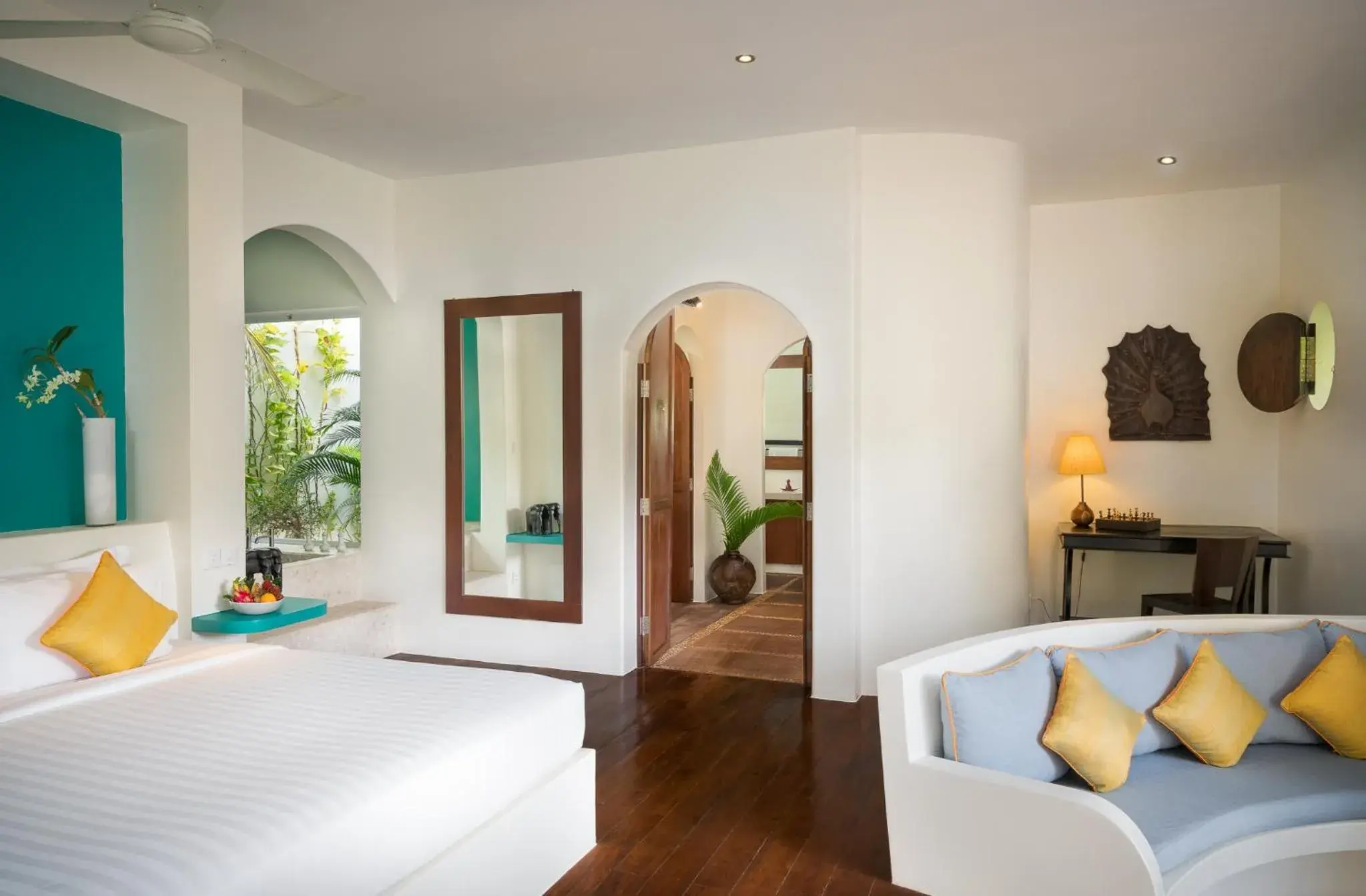 Bathroom, Bed in Navutu Dreams Resort & Wellness Retreat