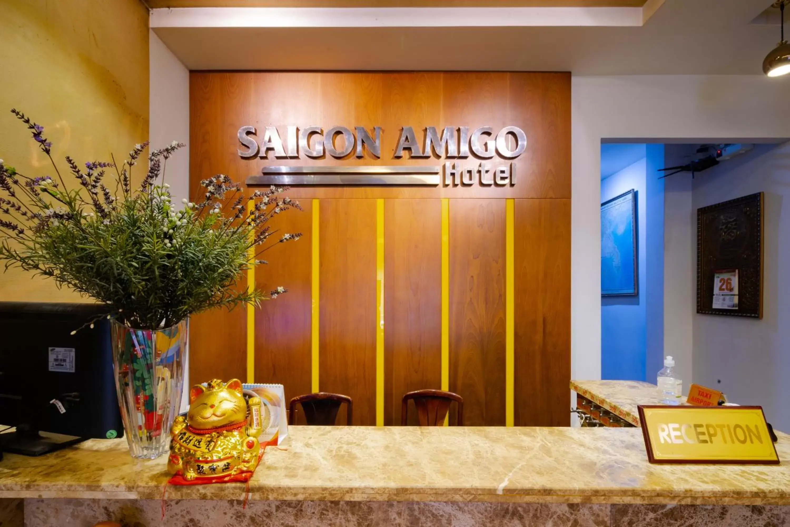 Lobby or reception in Saigon Amigo Hotel Lobby or reception in Saigon Amigo Hotel