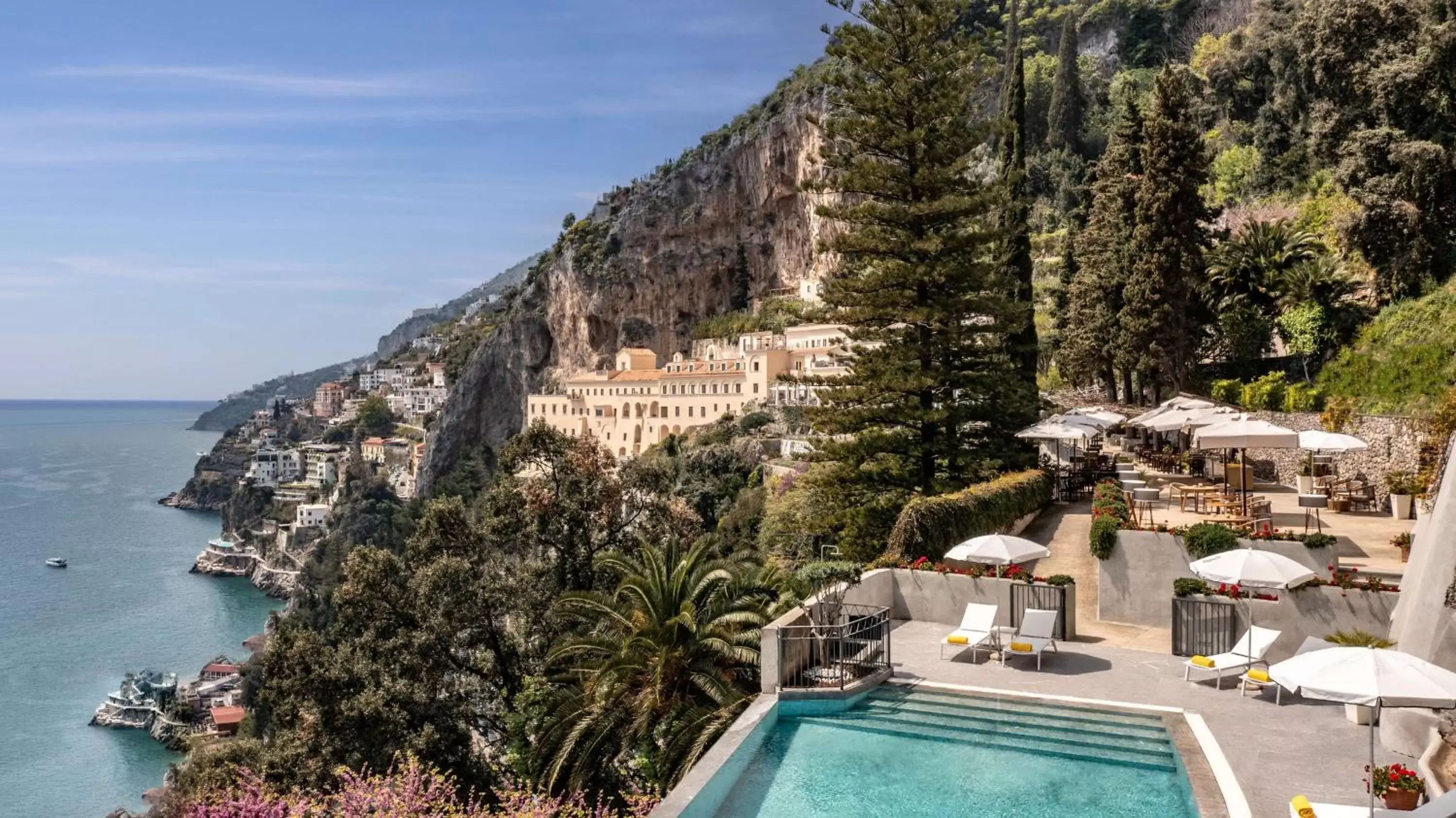 Pool View in Anantara Convento di Amalfi Grand Hotel