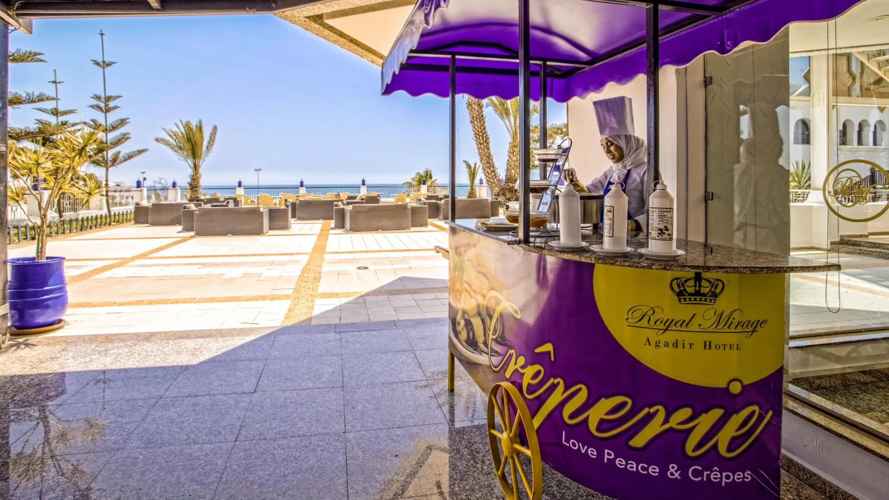 Buffet breakfast in Royal Mirage Agadir