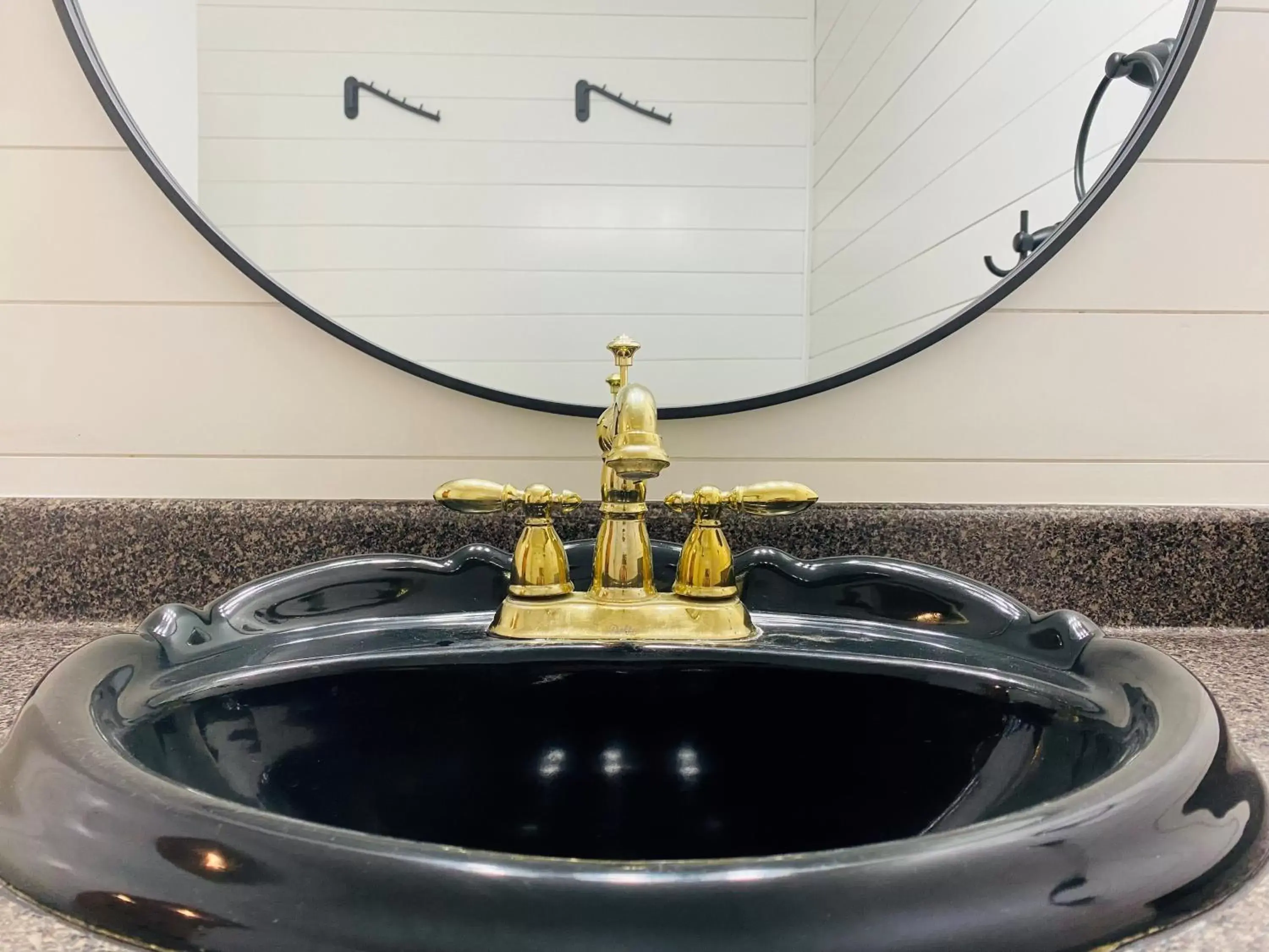 Bathroom in The Big Texan Motel