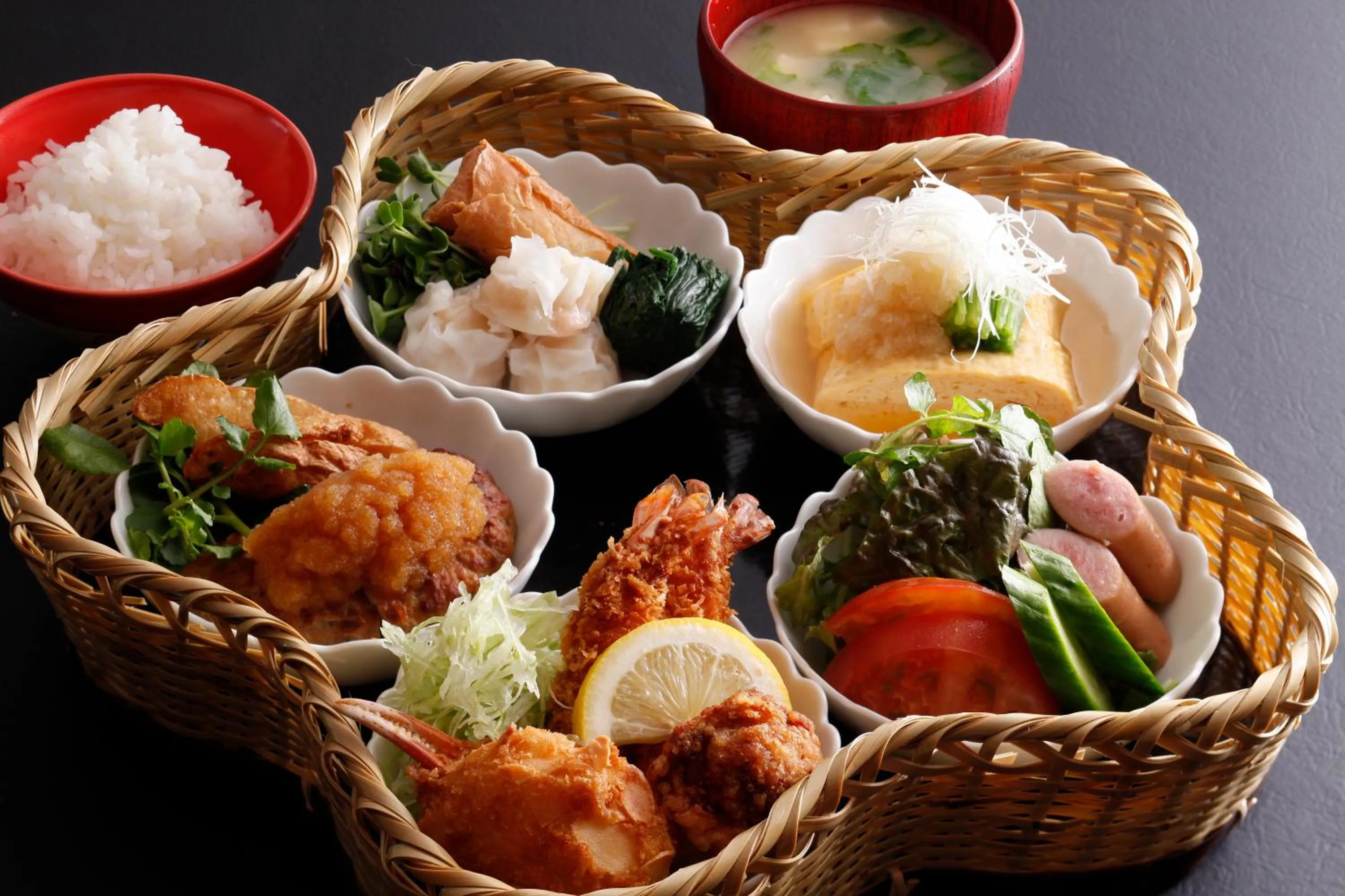 Food close-up in Arima Hot Spring Ryokan Kotori