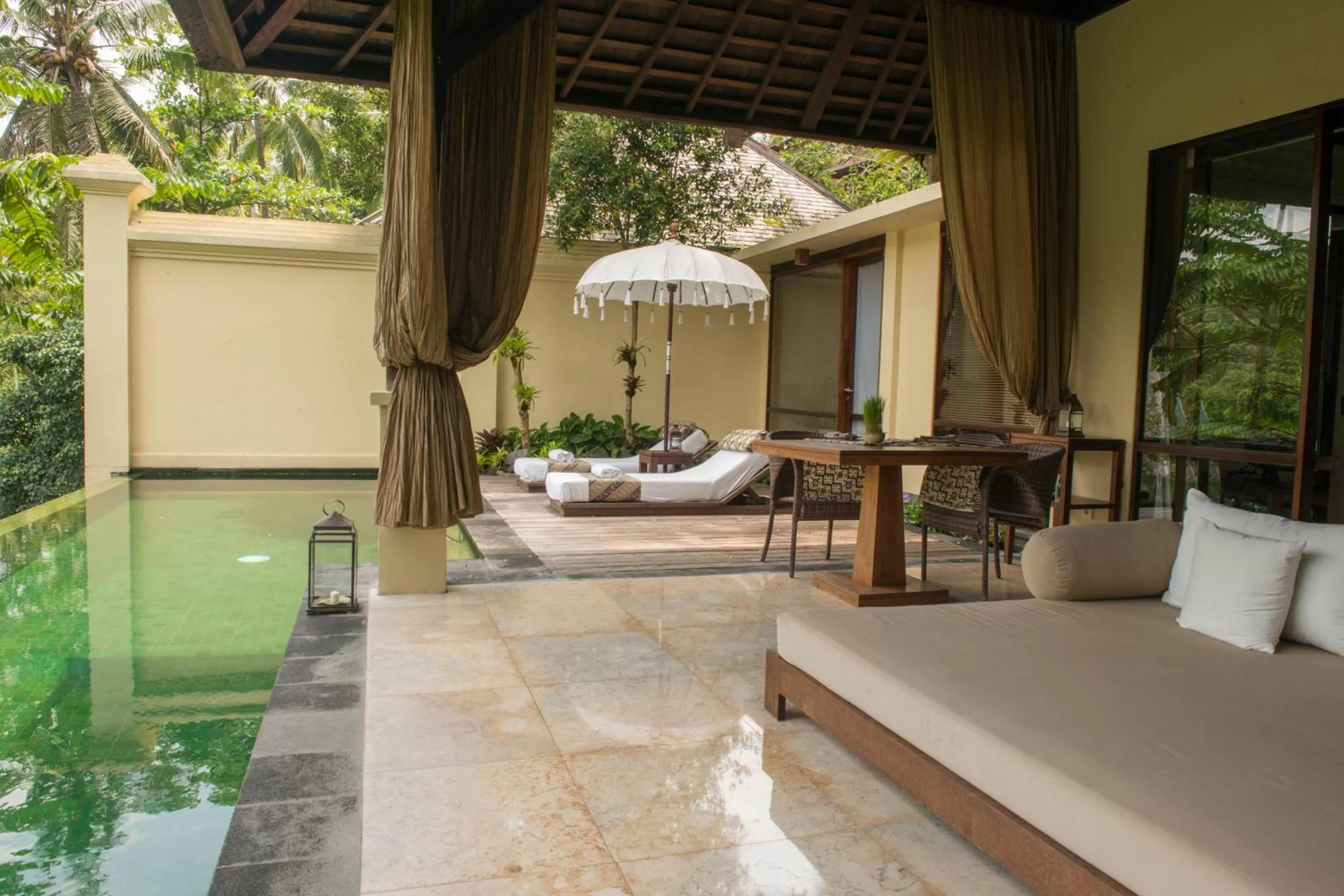 Patio in Komaneka at Bisma Ubud