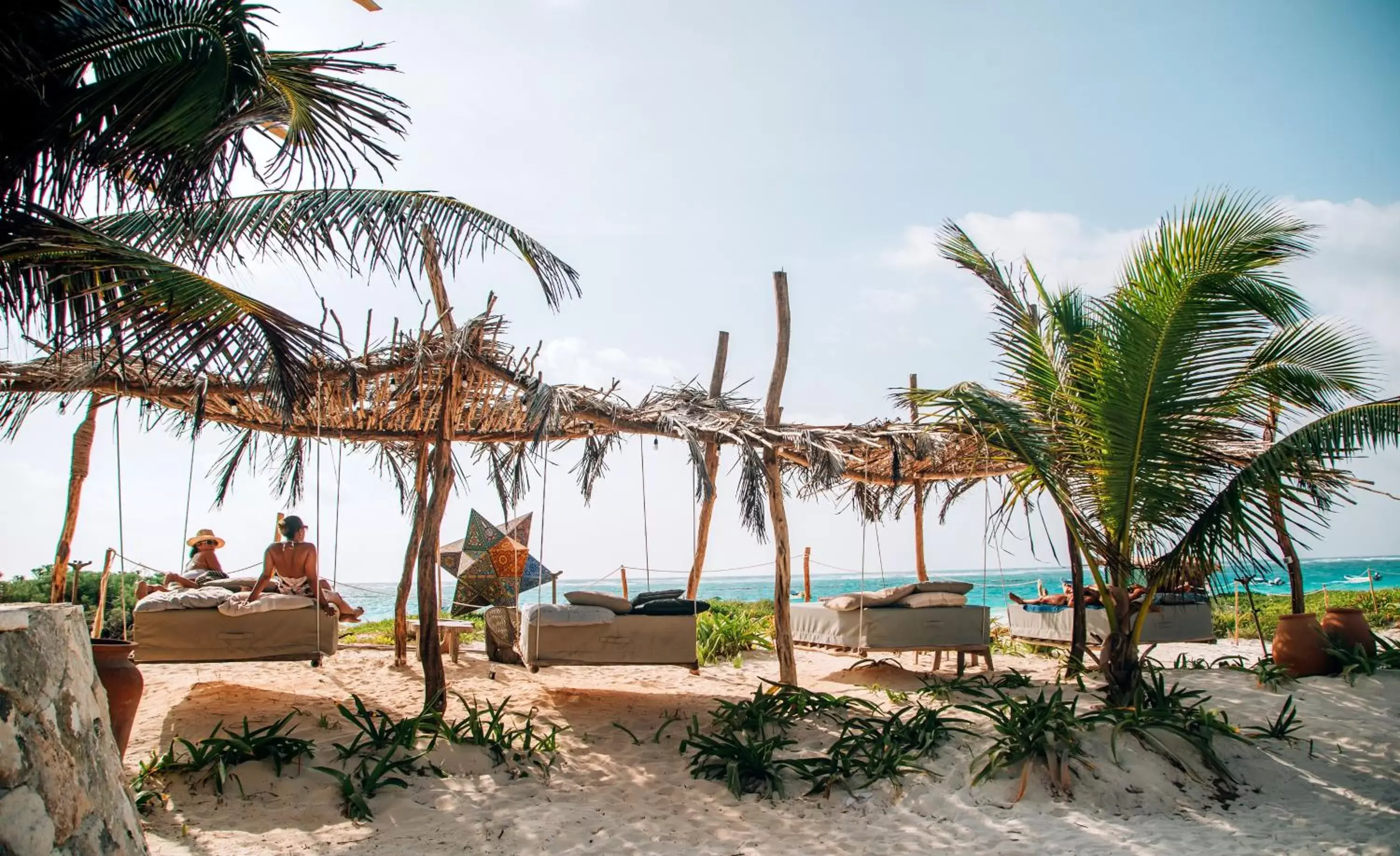 sunbed, Beach in Ikal Tulum Hotel