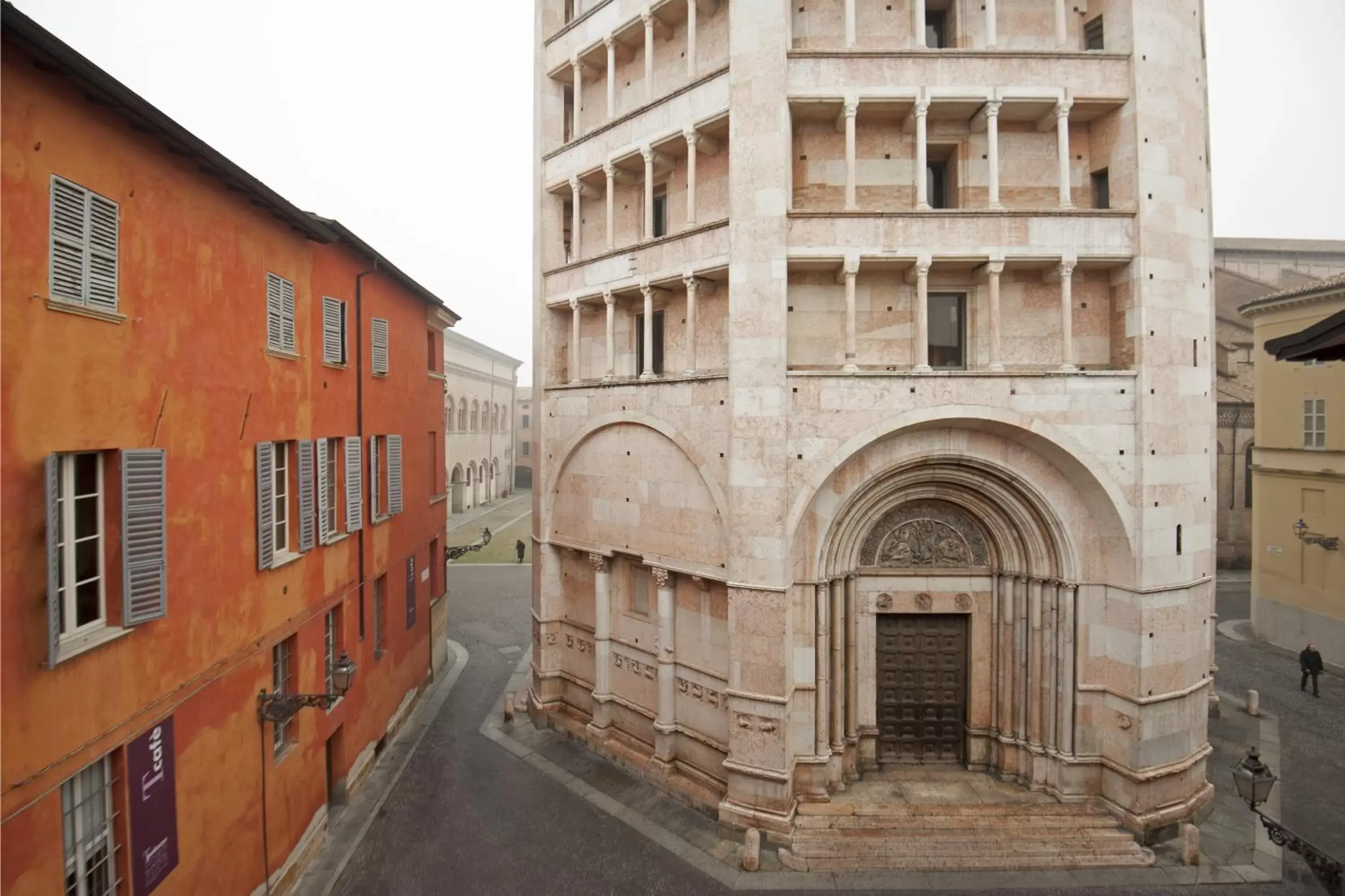 City view in Palazzo Dalla Rosa Prati