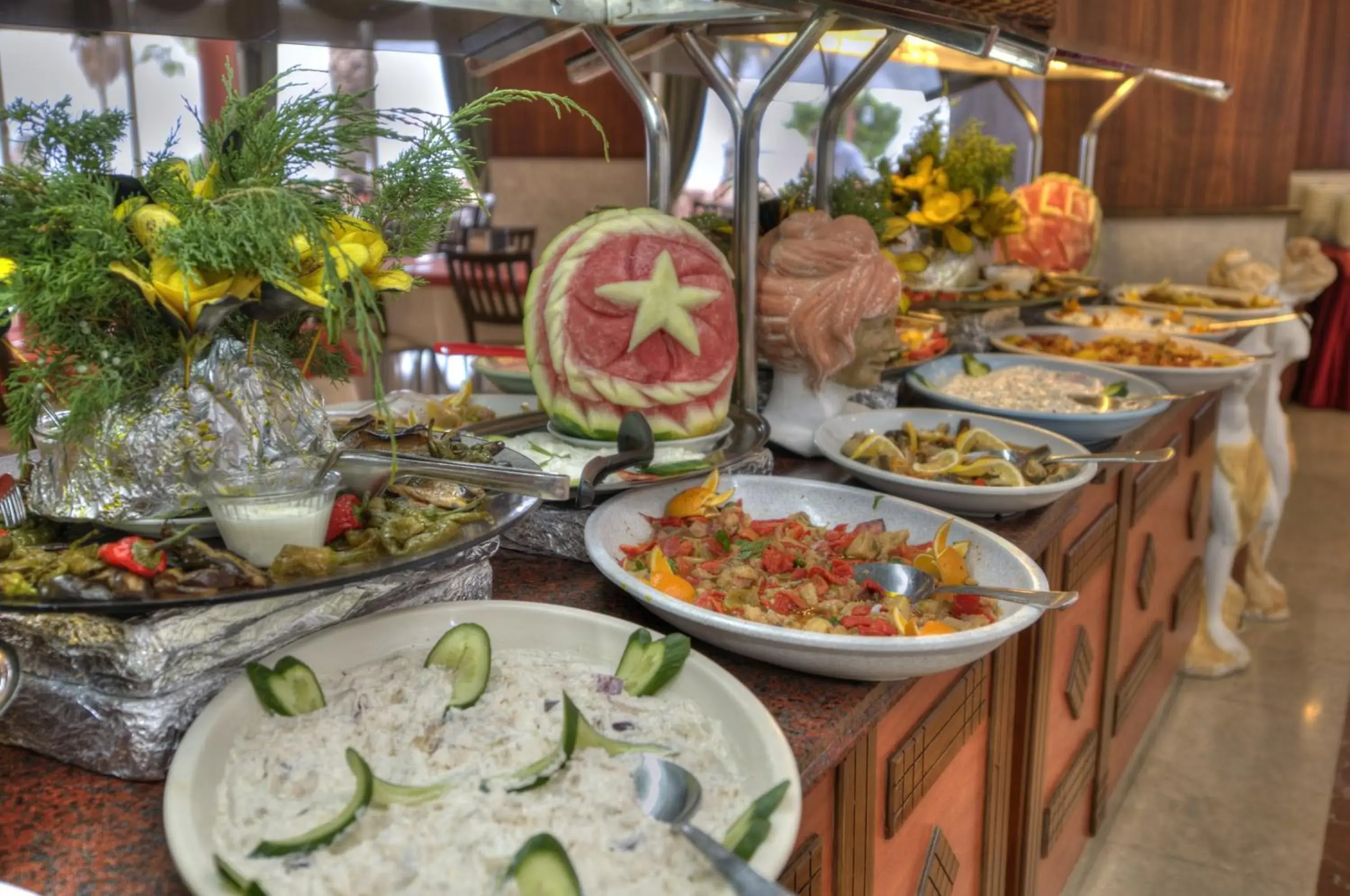 Food in Valeri Beach Hotel