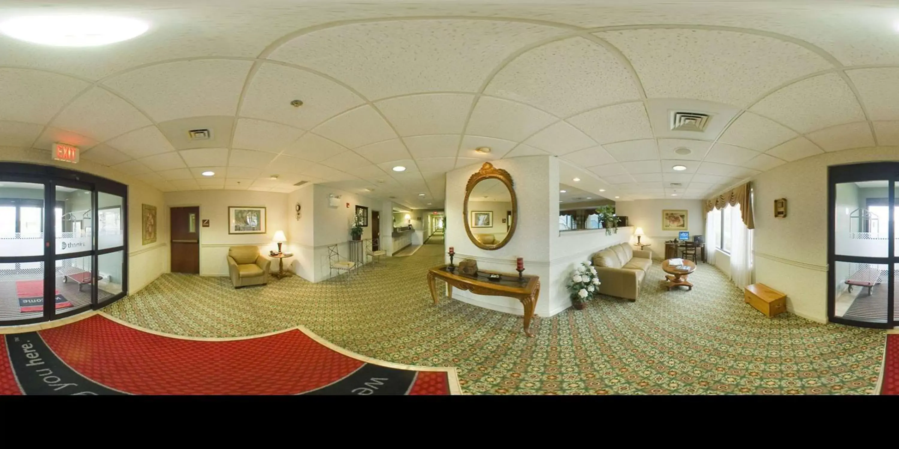 Lobby or reception in Hampton Inn Danville