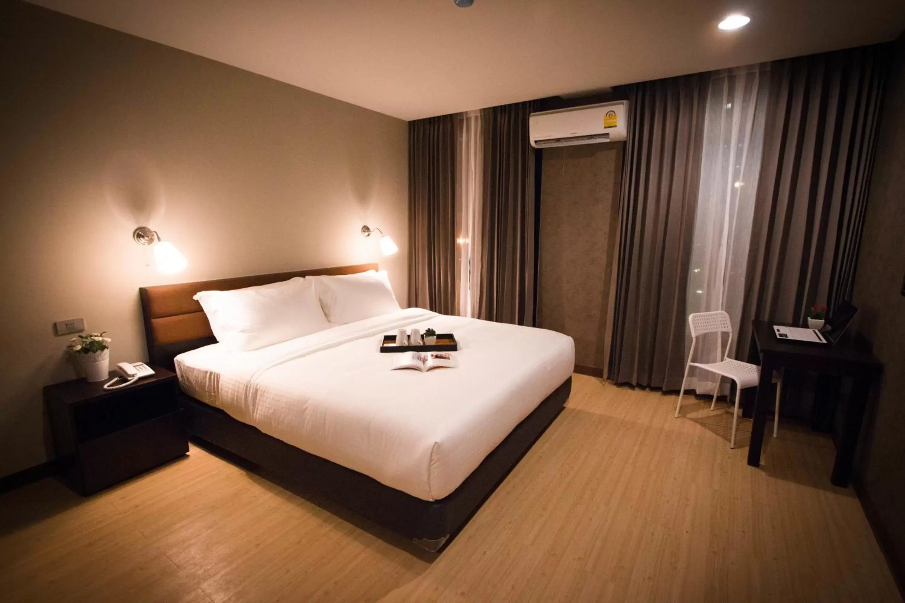 Bedroom, Bed in C U Inn Bangkok Bedroom, Bed in C U Inn Bangkok