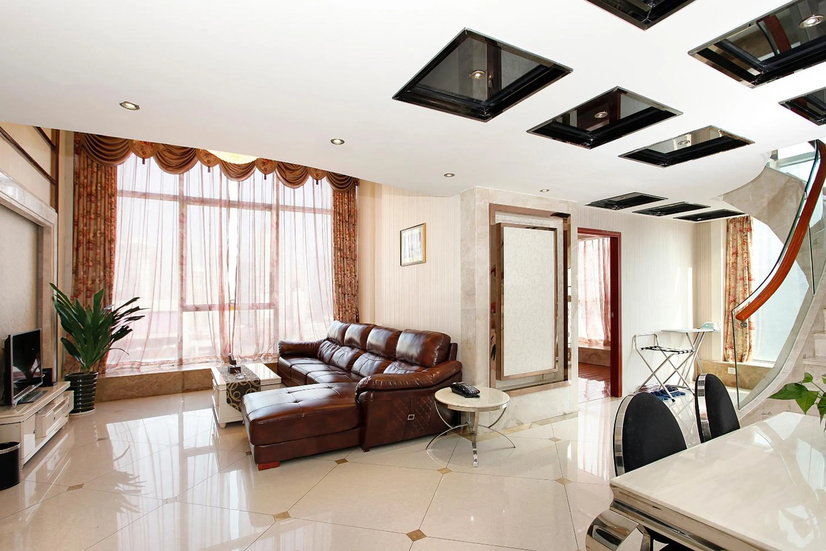 Living room in Guangzhou Hakka Apartment Beijing Road