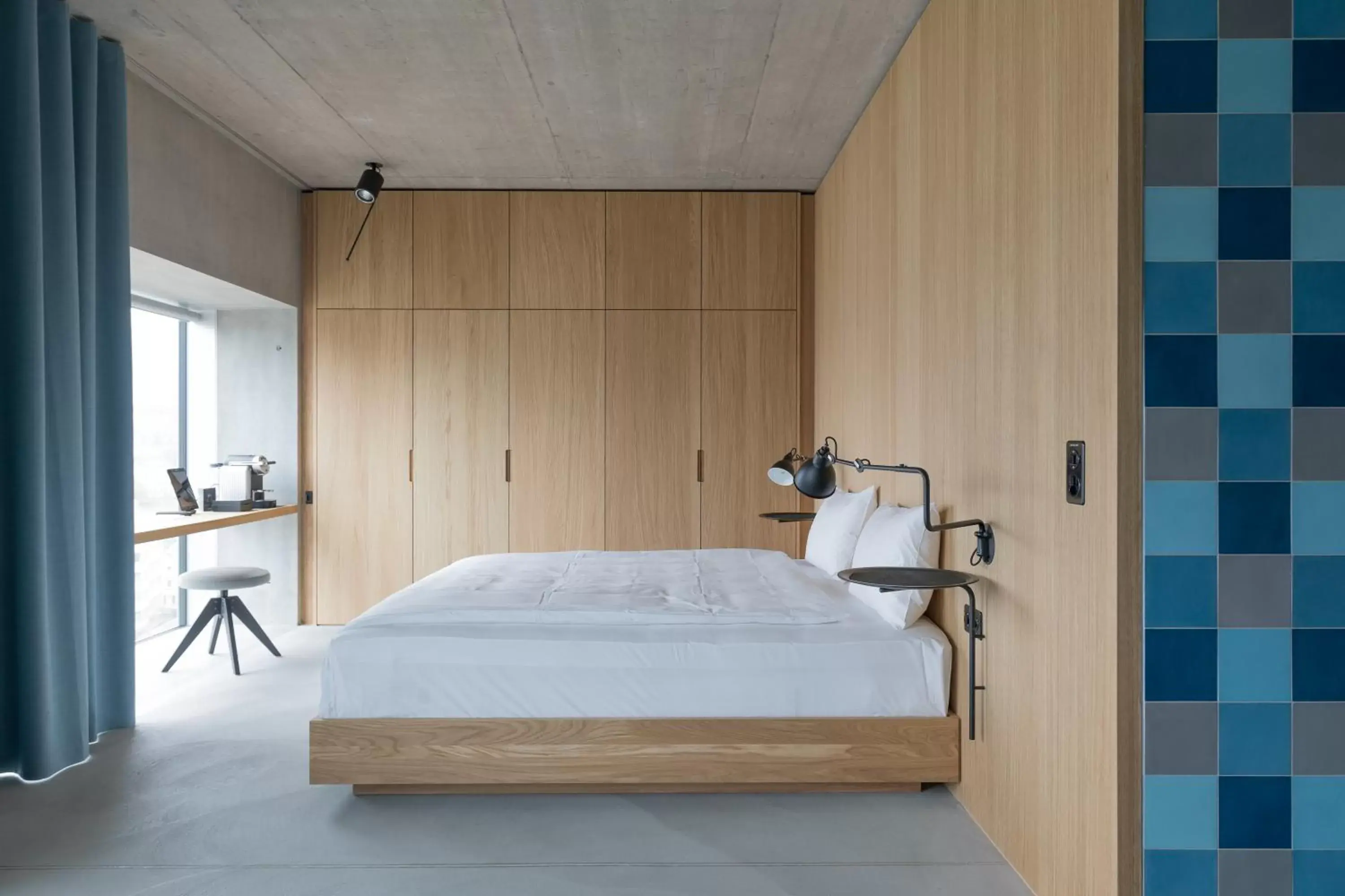 Bedroom, Bed in Placid Hotel Design & Lifestyle Zurich