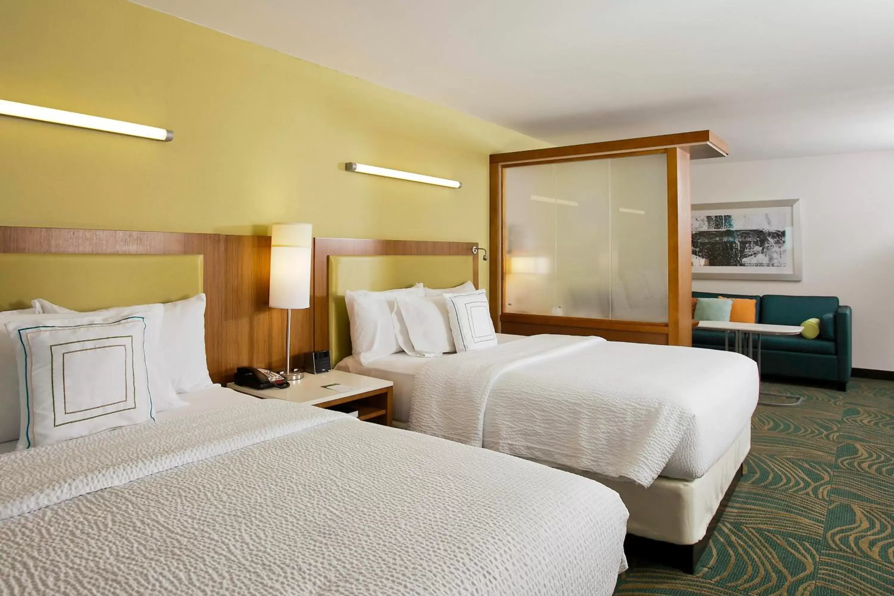 Photo of the whole room, Bed in SpringHill Suites by Marriott Mobile West
