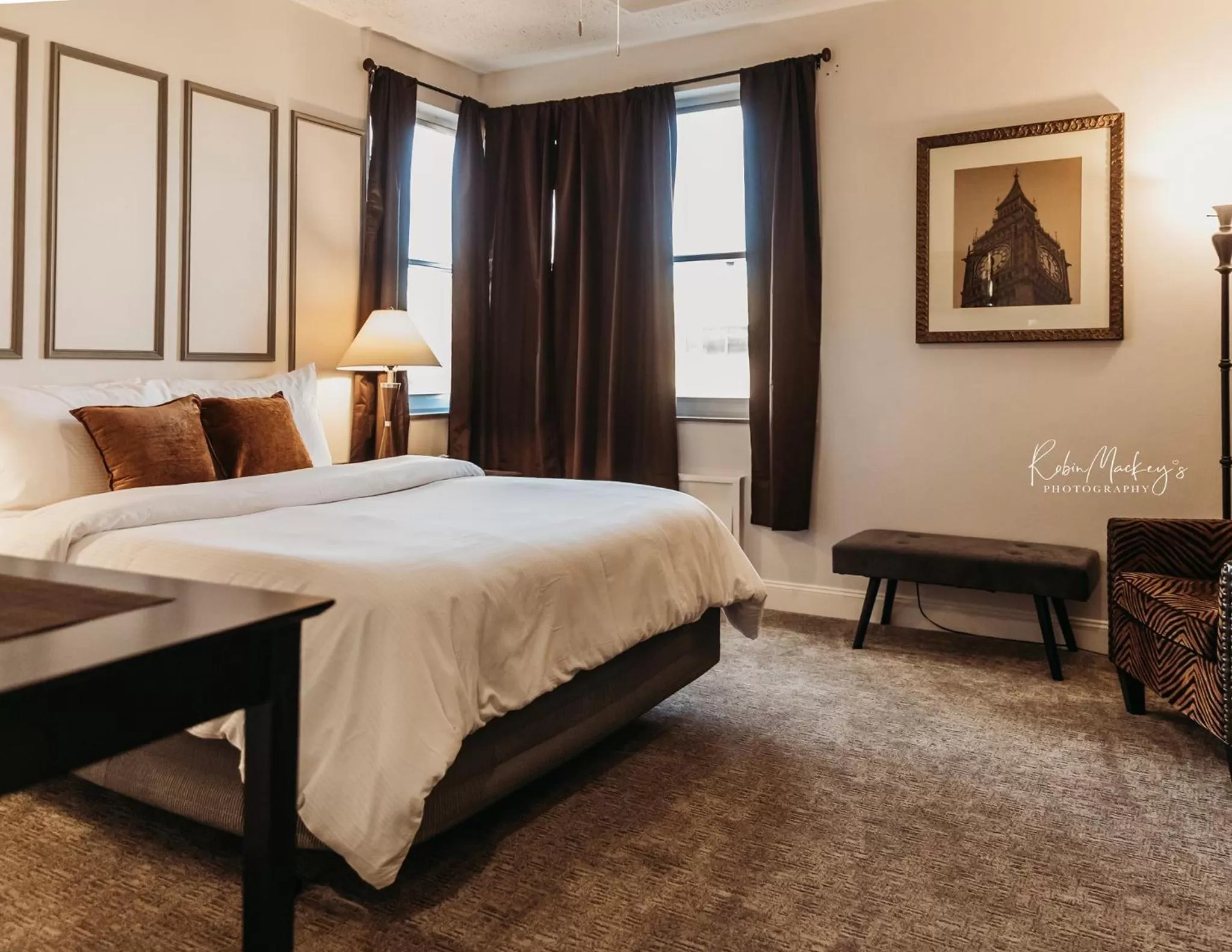 Bed in Hotel Phillips