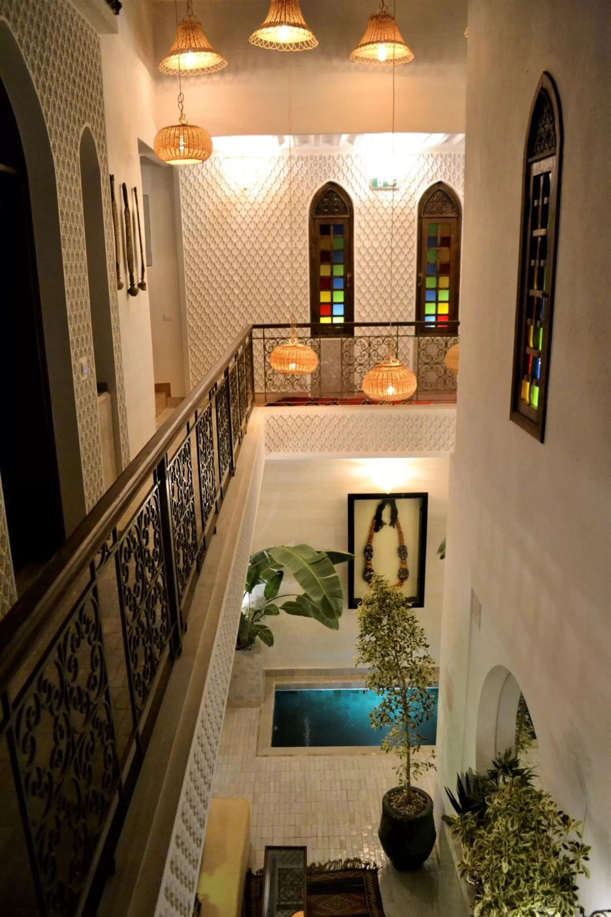 Pool view in Riad Beata Bed & Breakfast