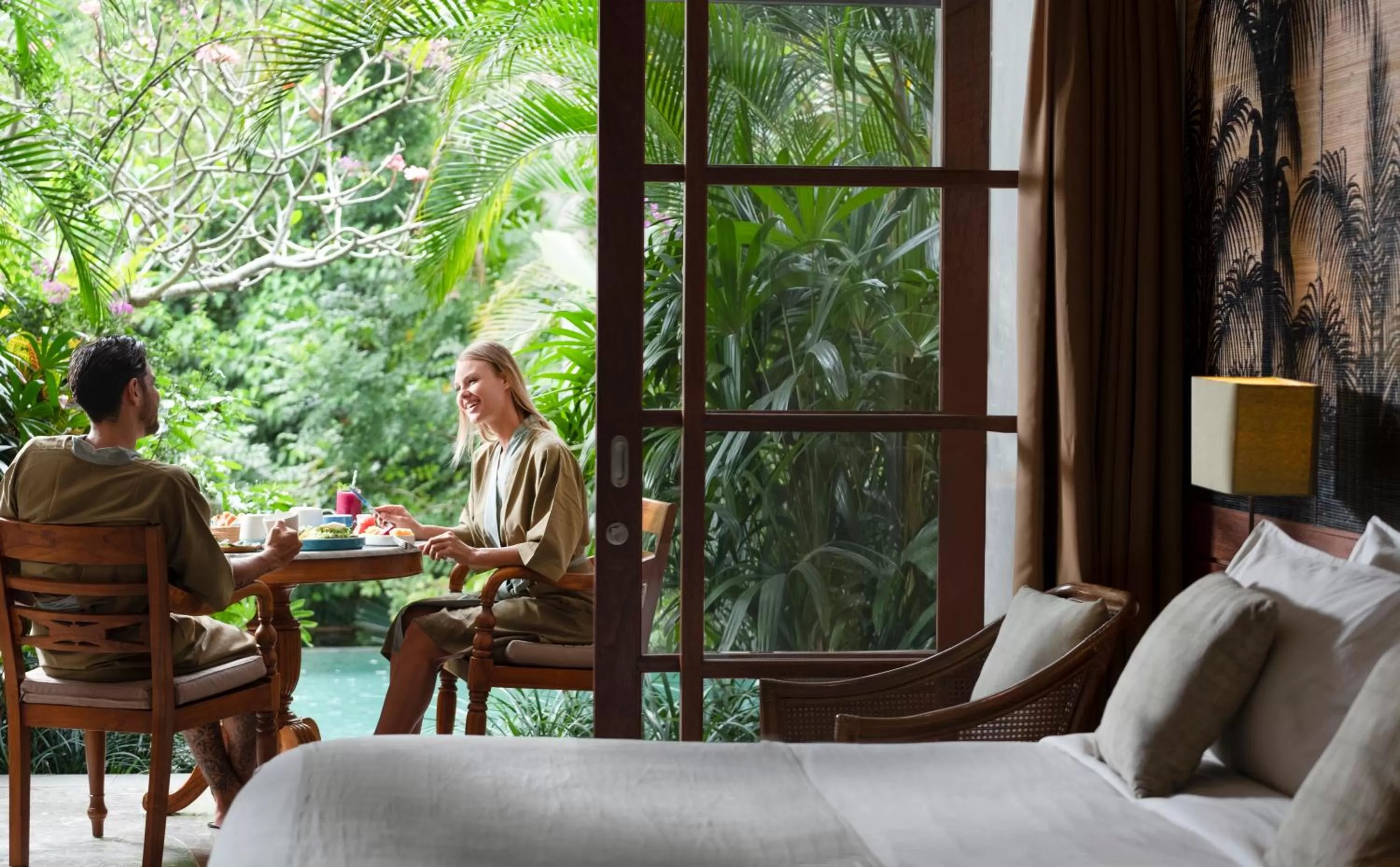 Balcony/Terrace in Adiwana Resort Jembawan