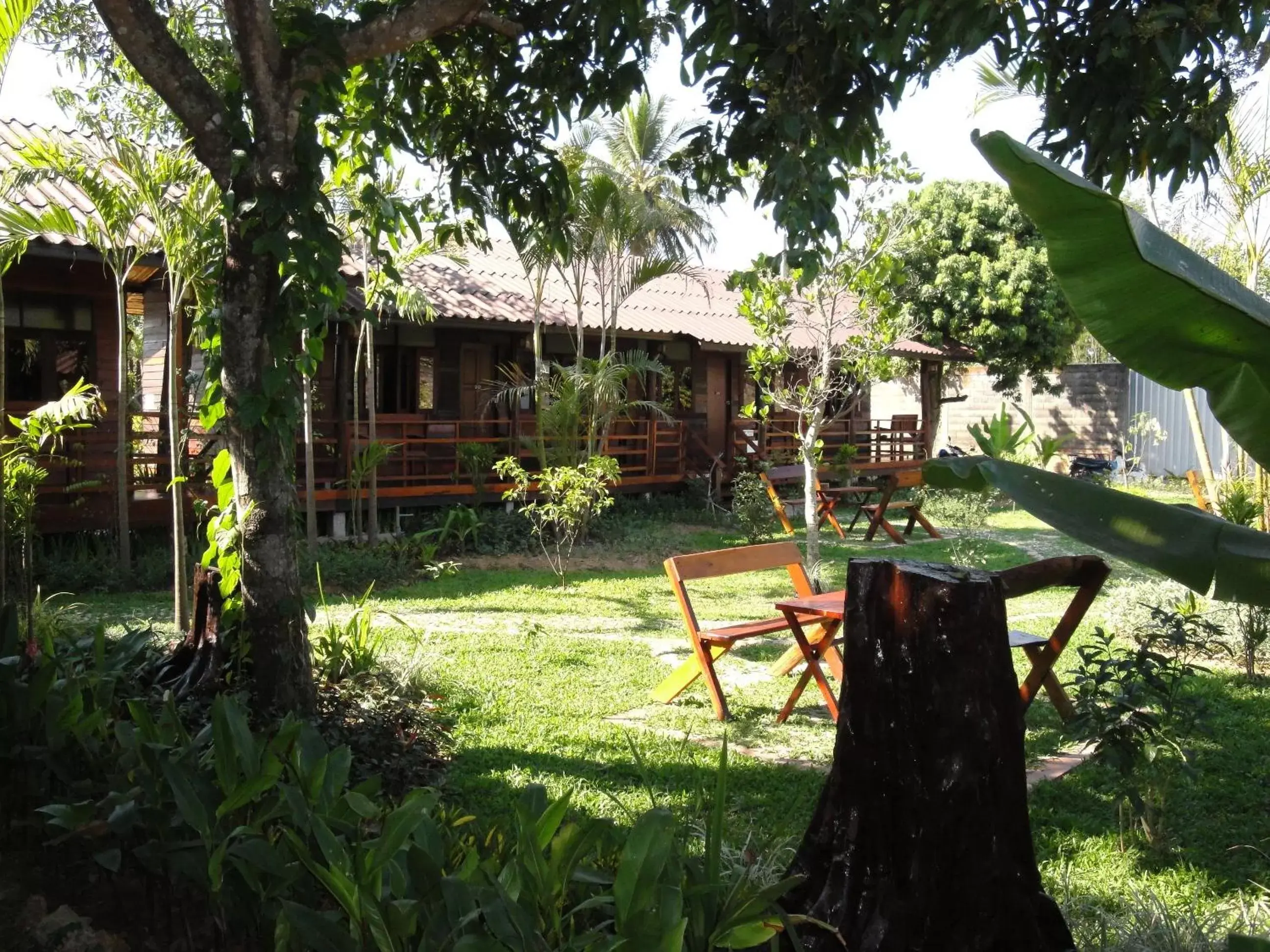 Garden in Namkhong Guesthouse and Resort