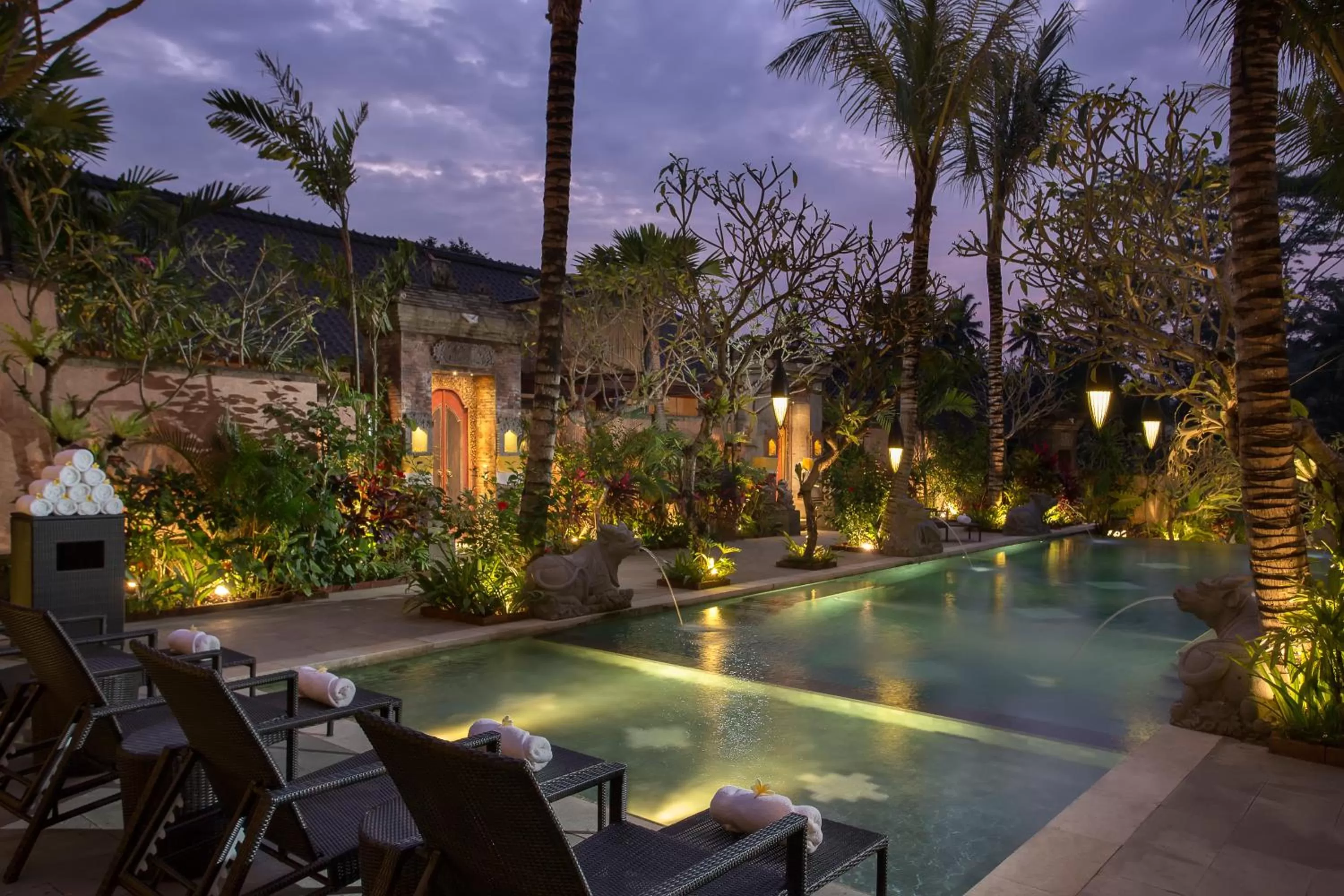 Pool view in Dwaraka The Royal Villas