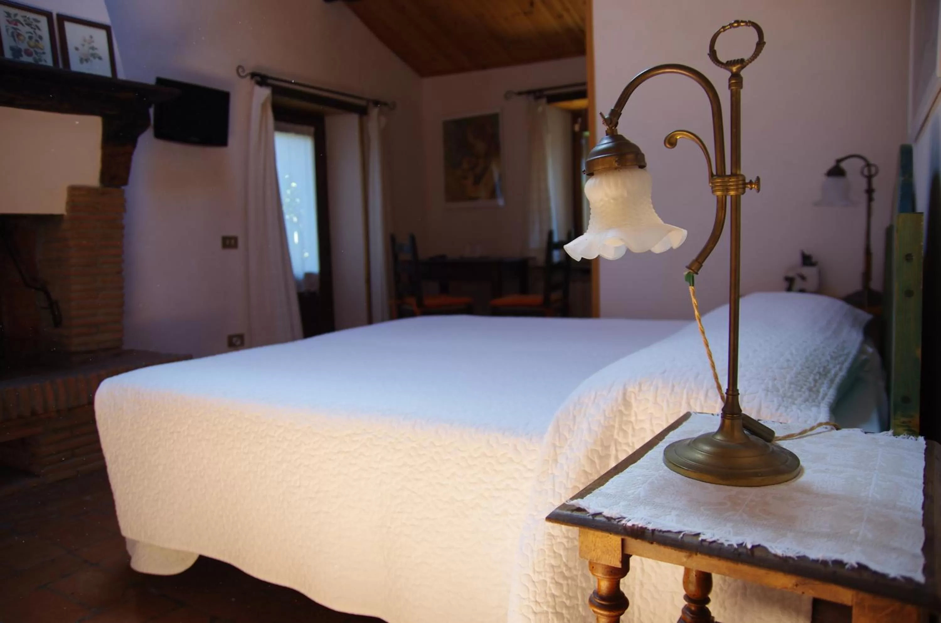 Bedroom, Bed in Podere Pinzicalari